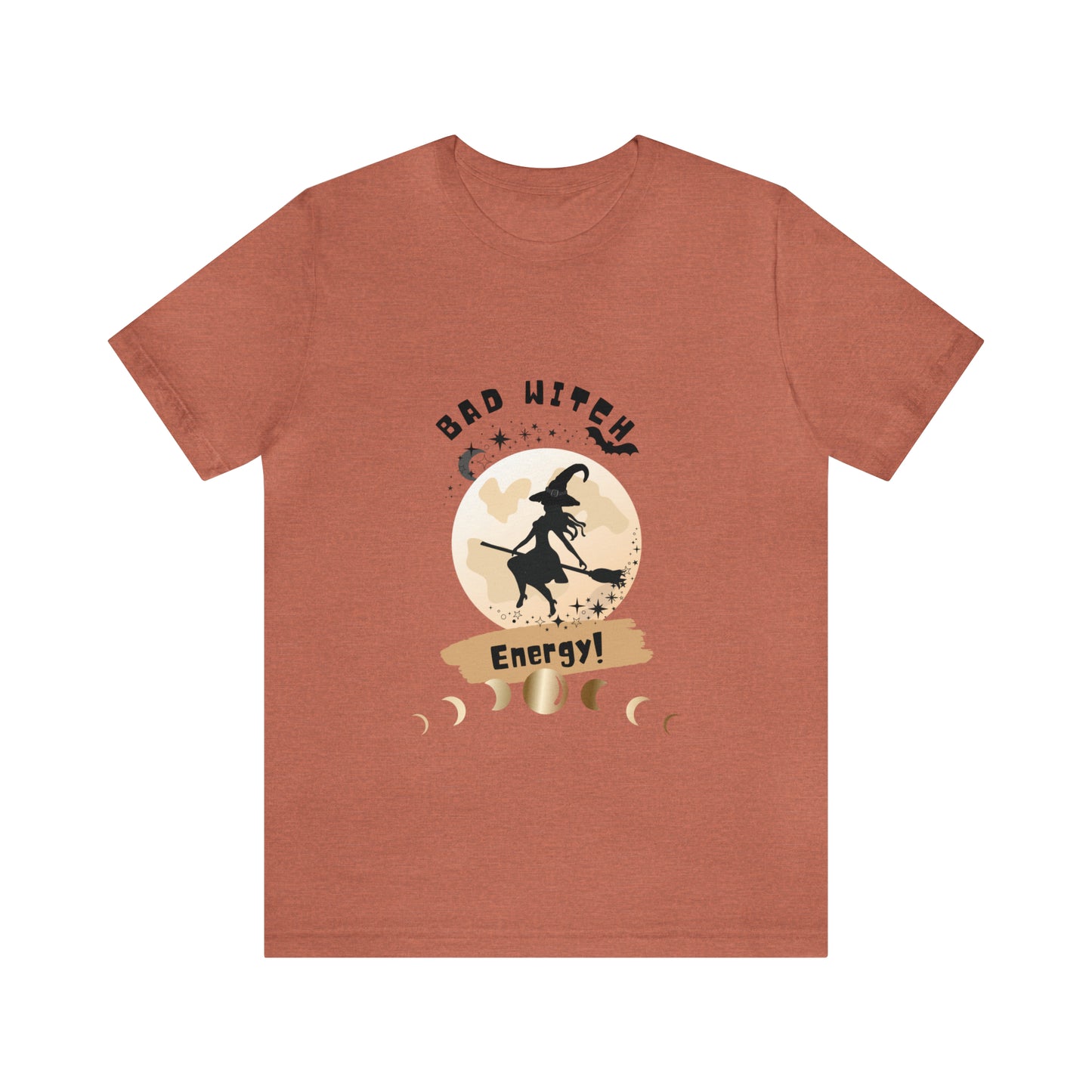 Bad Witch Energy Jersey Short Sleeve Tee