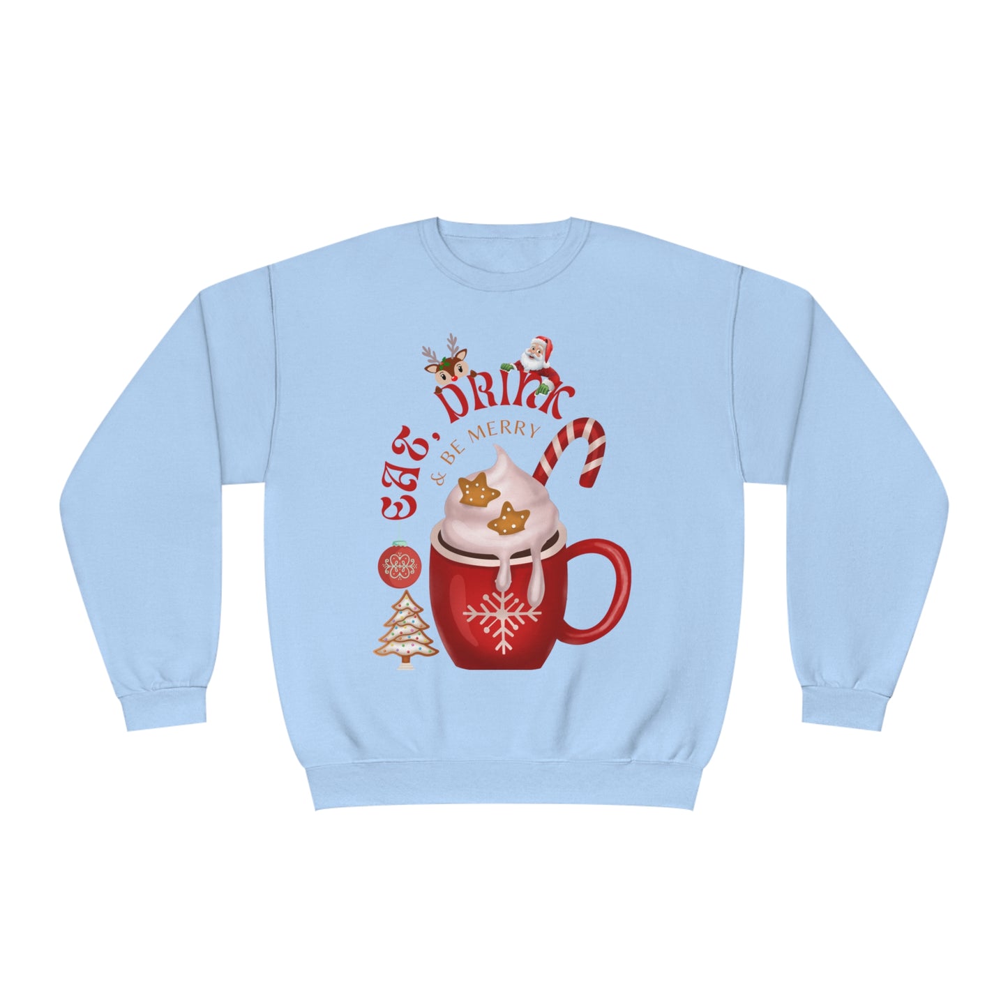 eat drink & be merry NuBlend® Crewneck Sweatshirt