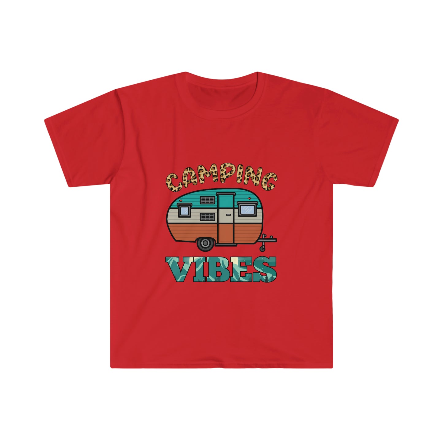 Camping Vibes Unisex Softstyle T-Shirt