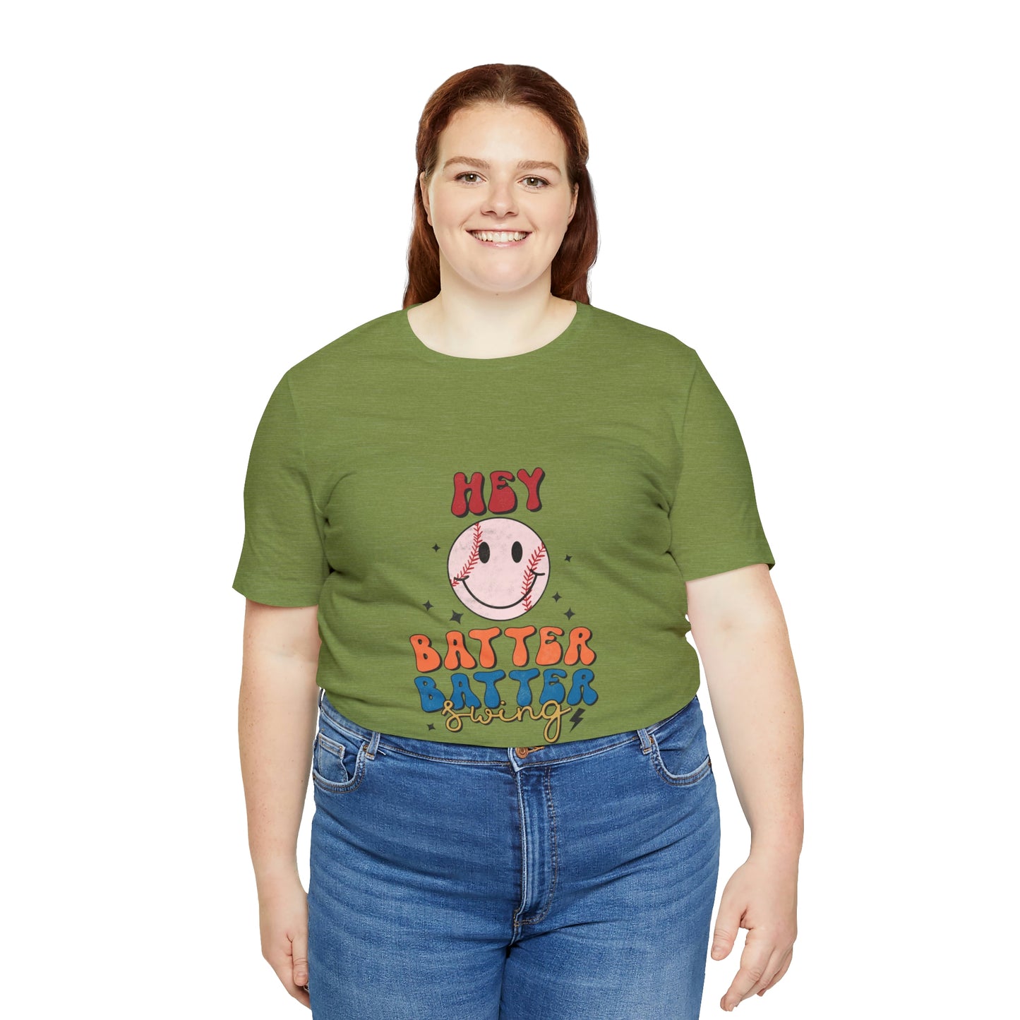 Hey Batter Batter Swing Short Sleeve Tee