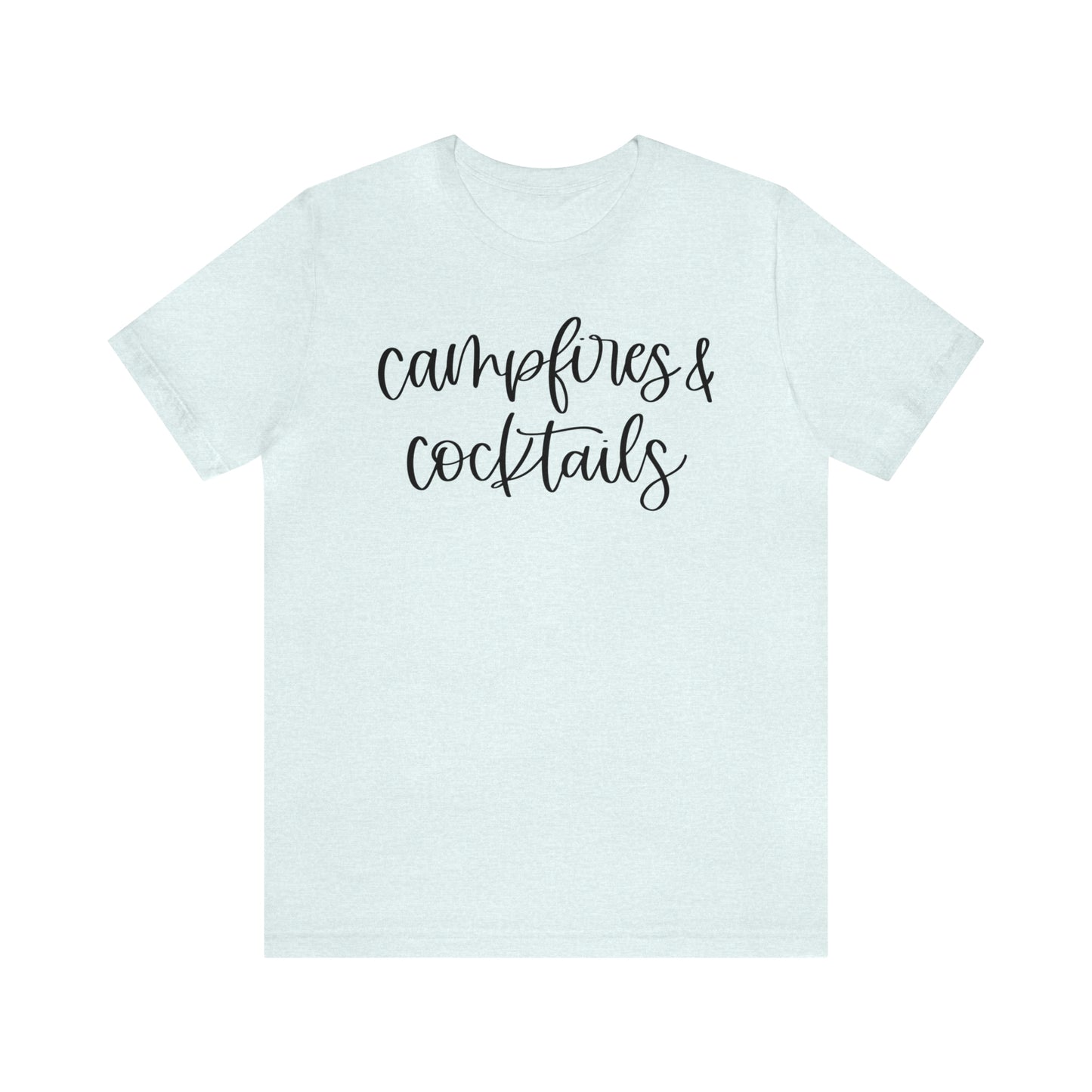 Campfire and Cocktails Short Sleeve Tee