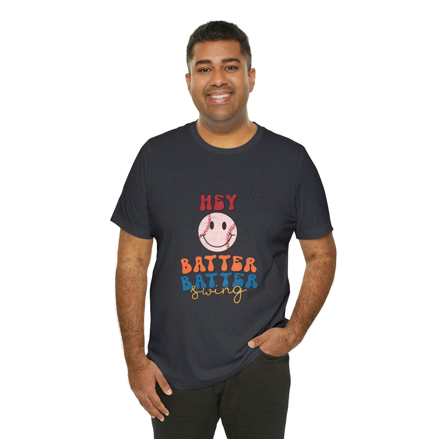 Hey Batter Batter Swing Short Sleeve Tee