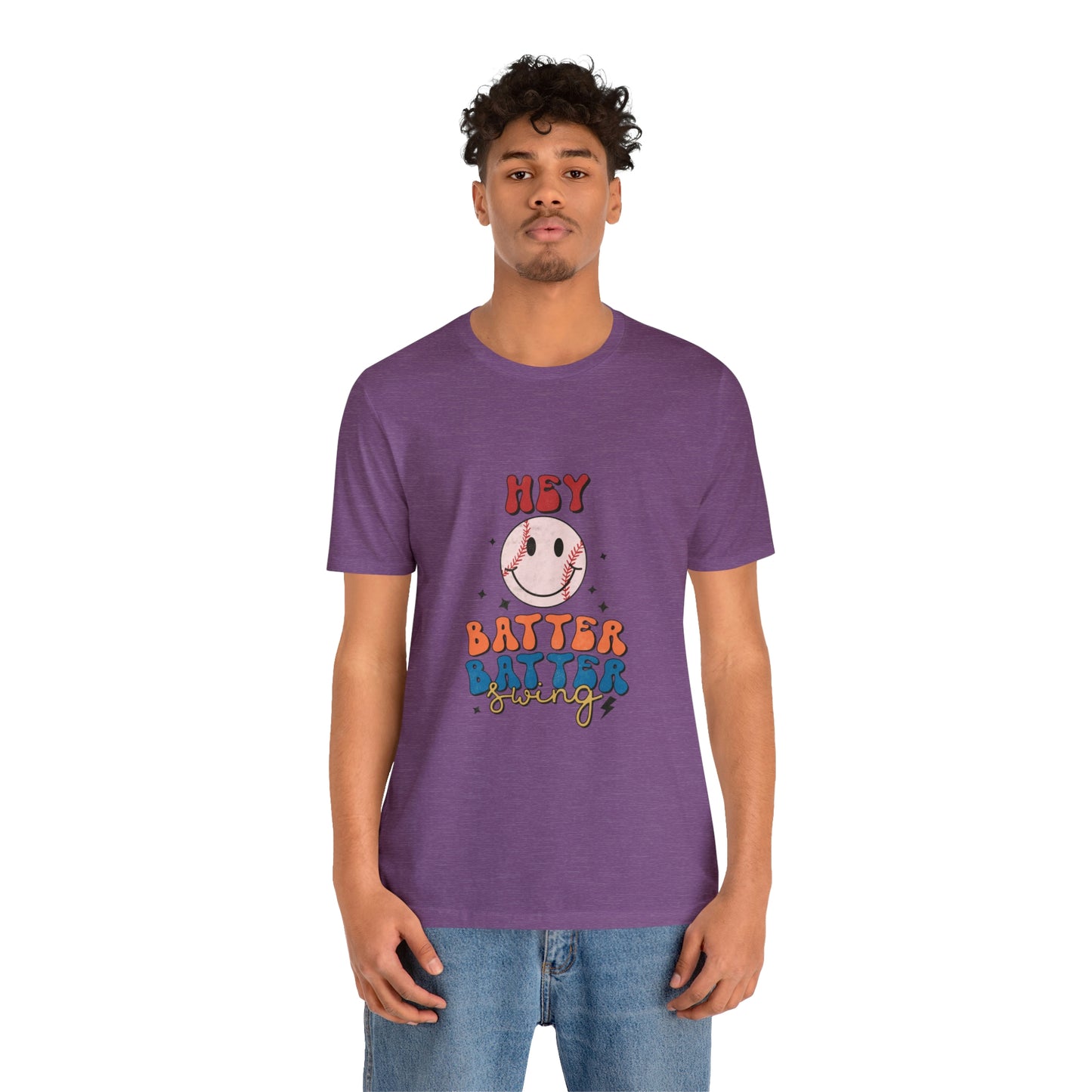 Hey Batter Batter Swing Short Sleeve Tee