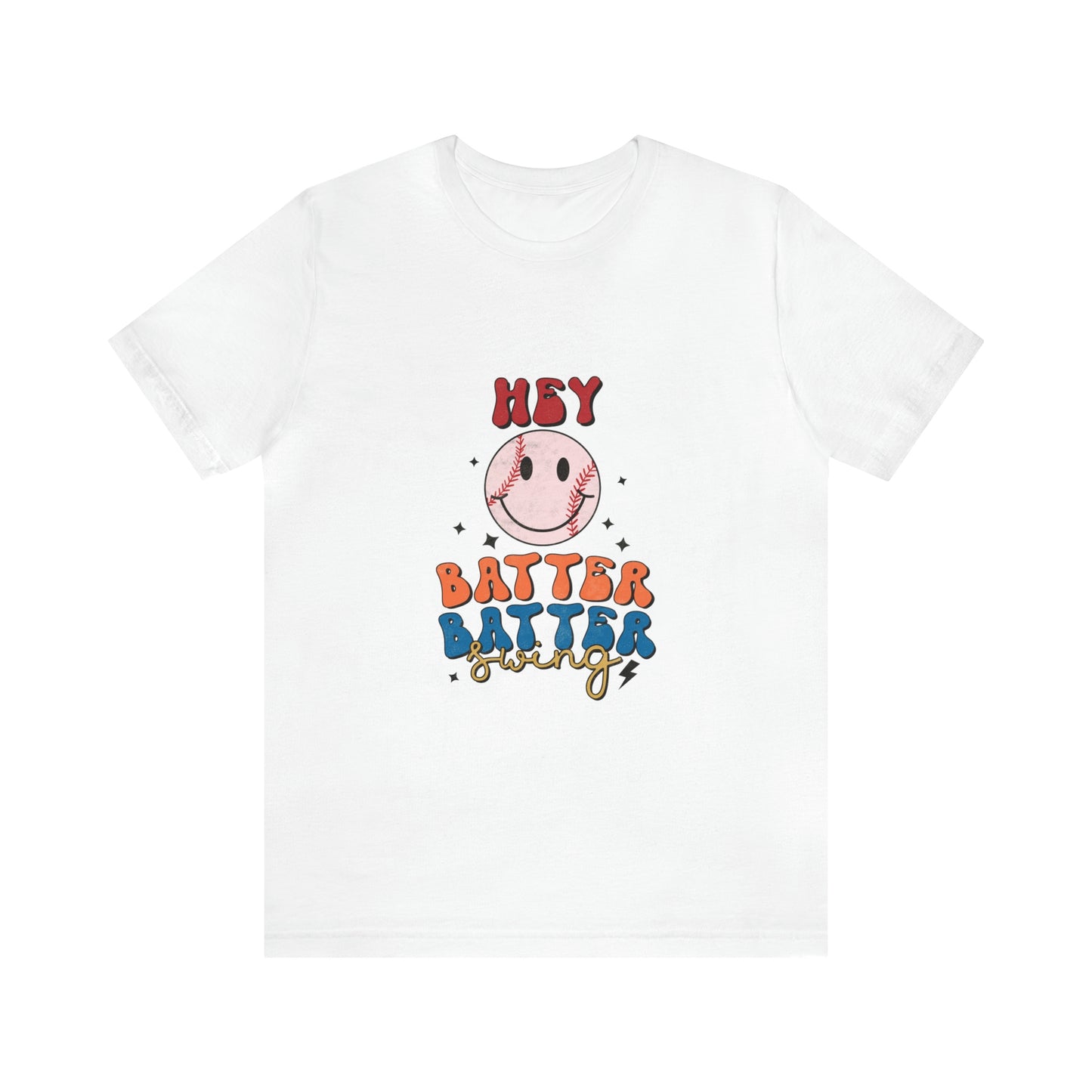 Hey Batter Batter Swing Short Sleeve Tee