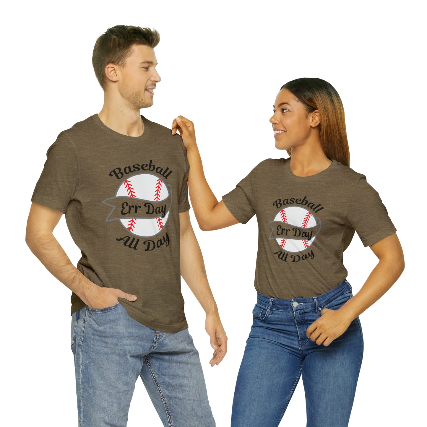 Baseball All Day Err Day Jersey Short Sleeve Tee