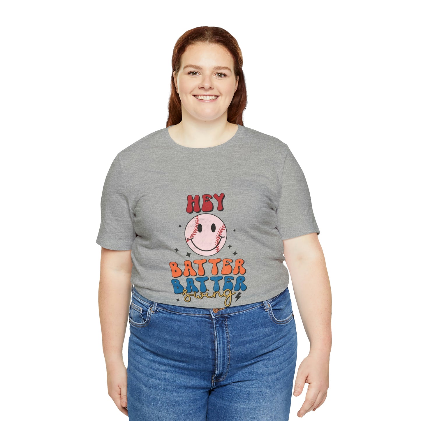 Hey Batter Batter Swing Short Sleeve Tee