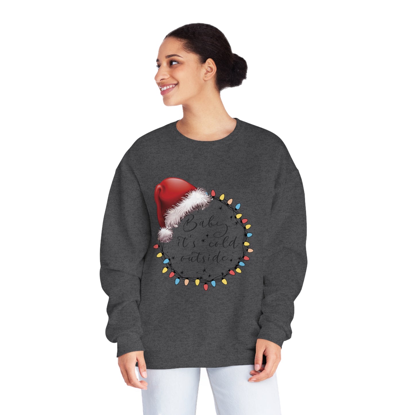 Baby its cold outside NuBlend® Crewneck Sweatshirt