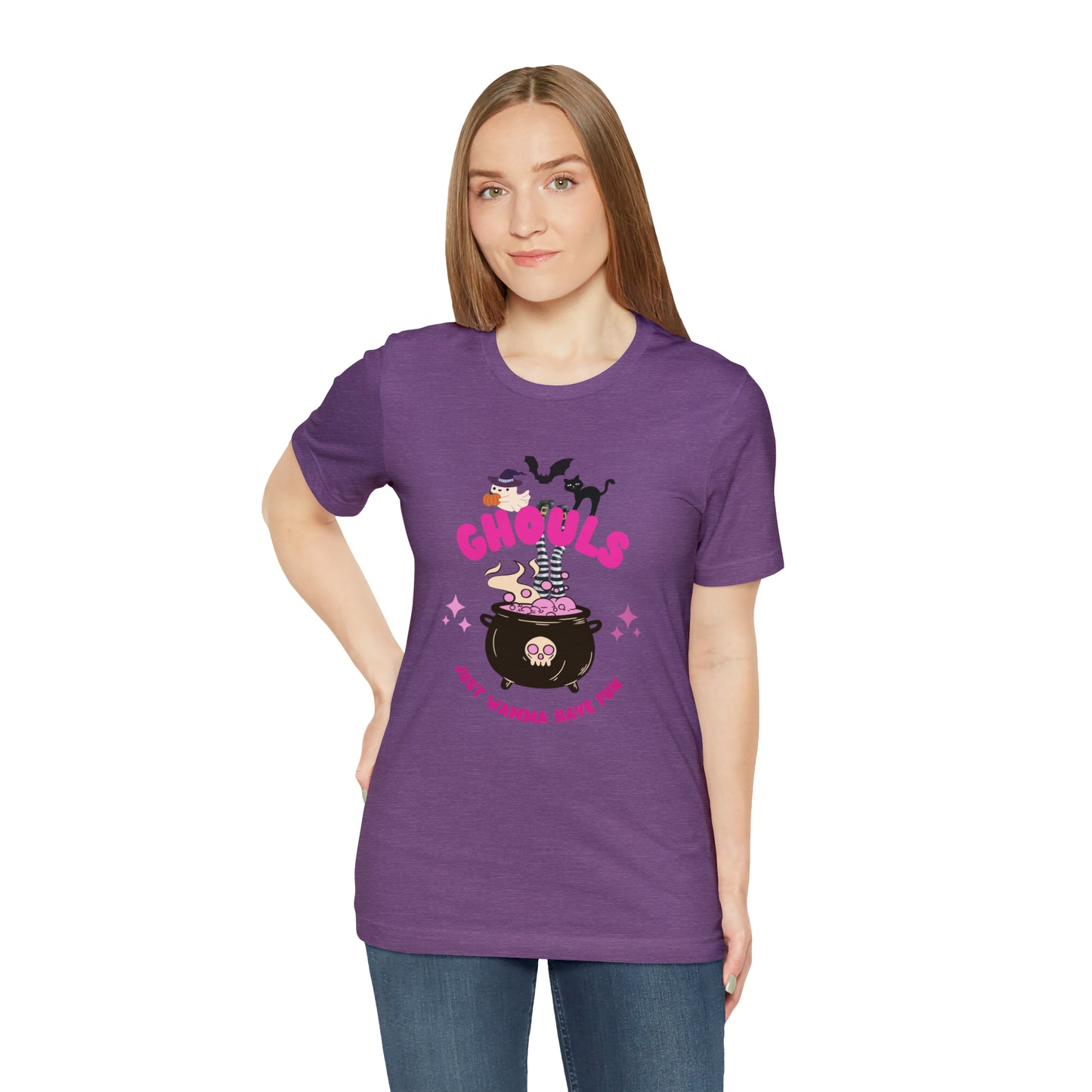 Ghouls just want to have fun Jersey Short Sleeve Tee