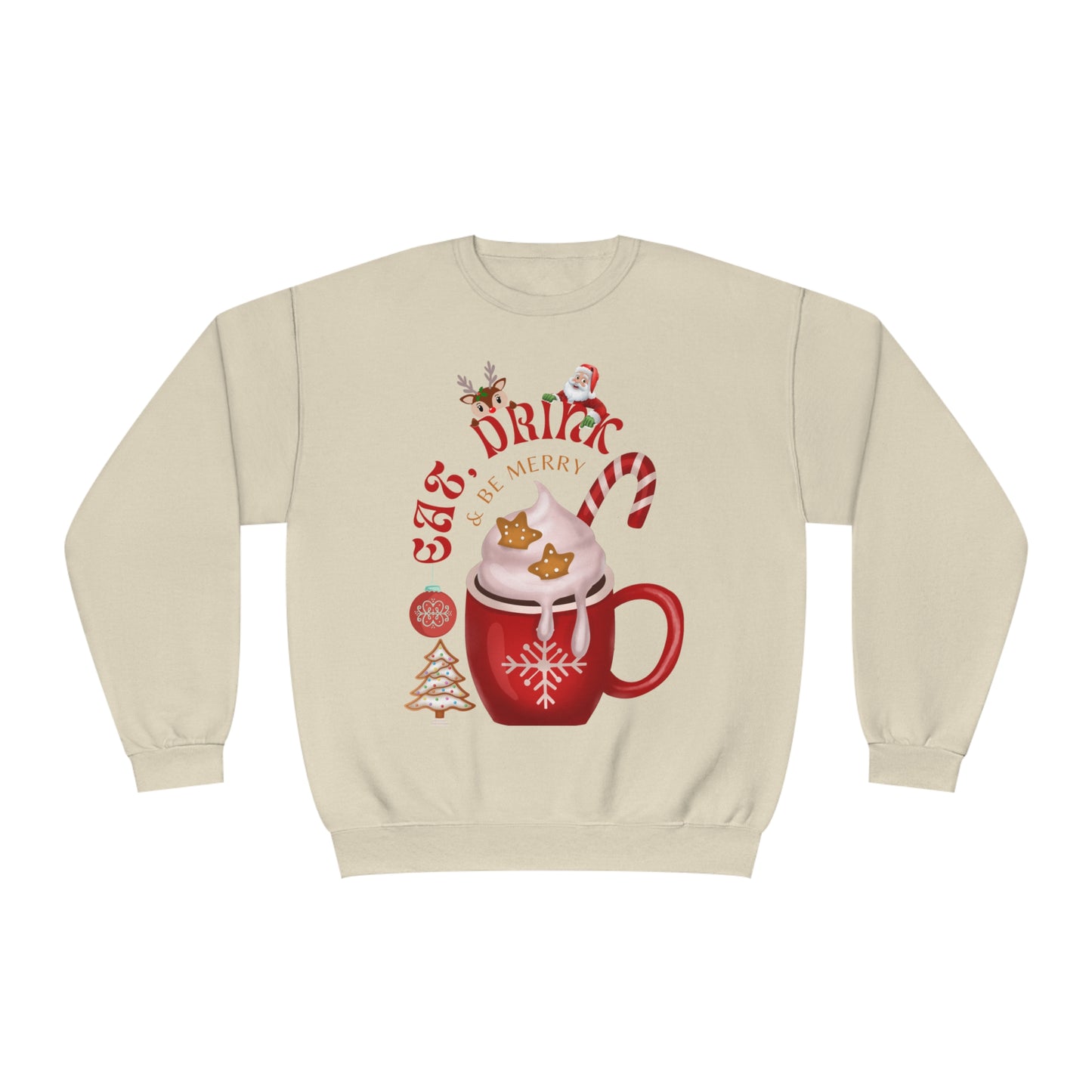 eat drink & be merry NuBlend® Crewneck Sweatshirt