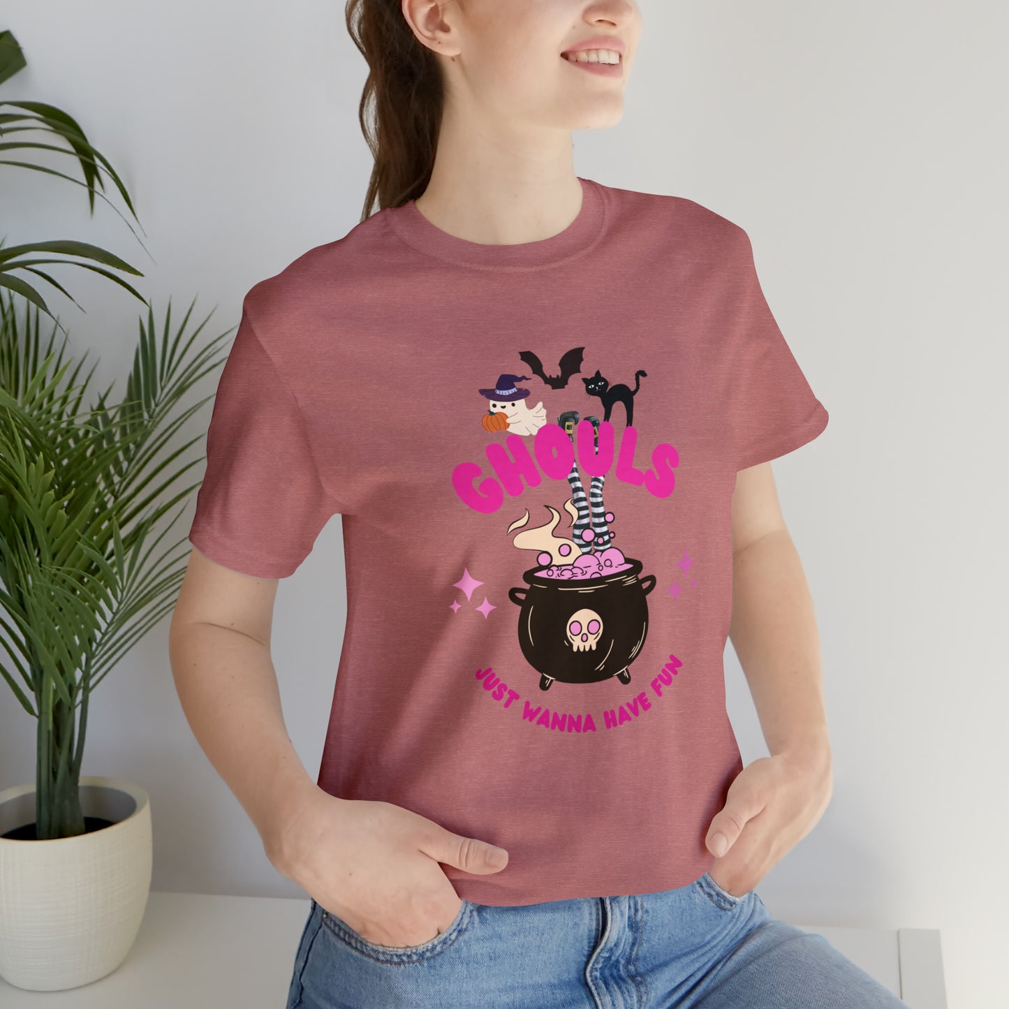 Ghouls just want to have fun Jersey Short Sleeve Tee