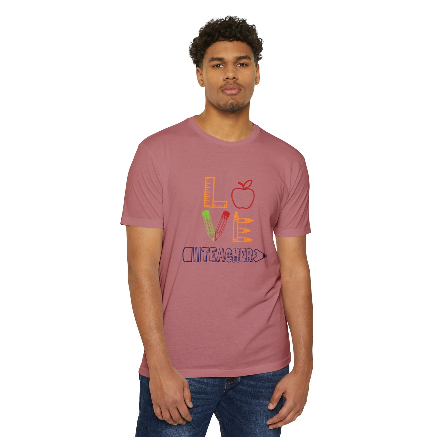 LOVE teacher Jersey T-shirt