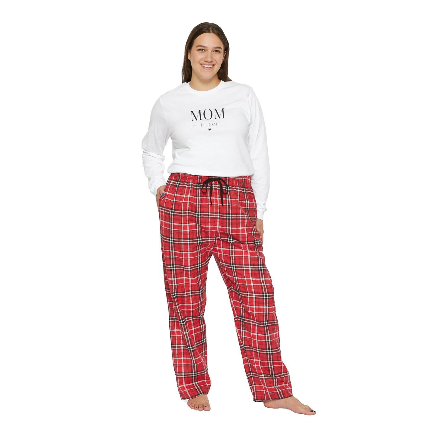 Mom est. 2024 Women's Long Sleeve Pajama Set