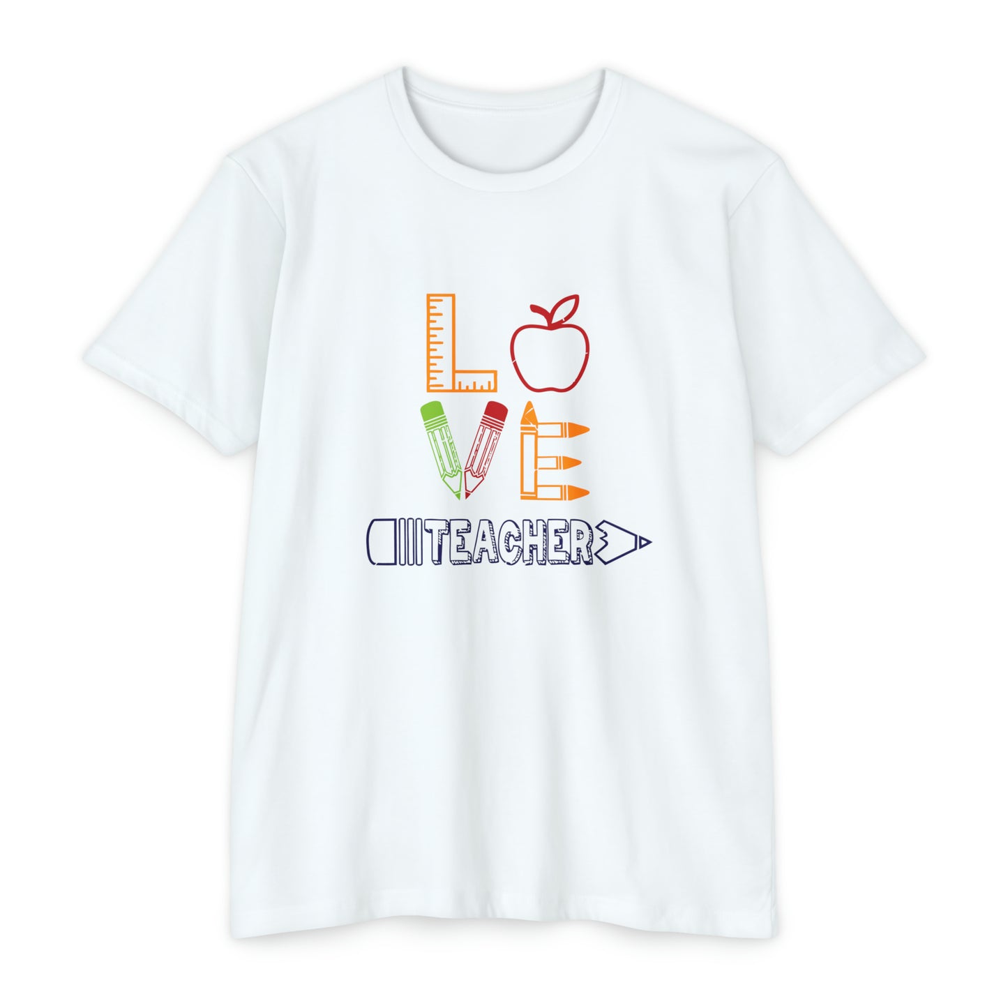 LOVE teacher Jersey T-shirt