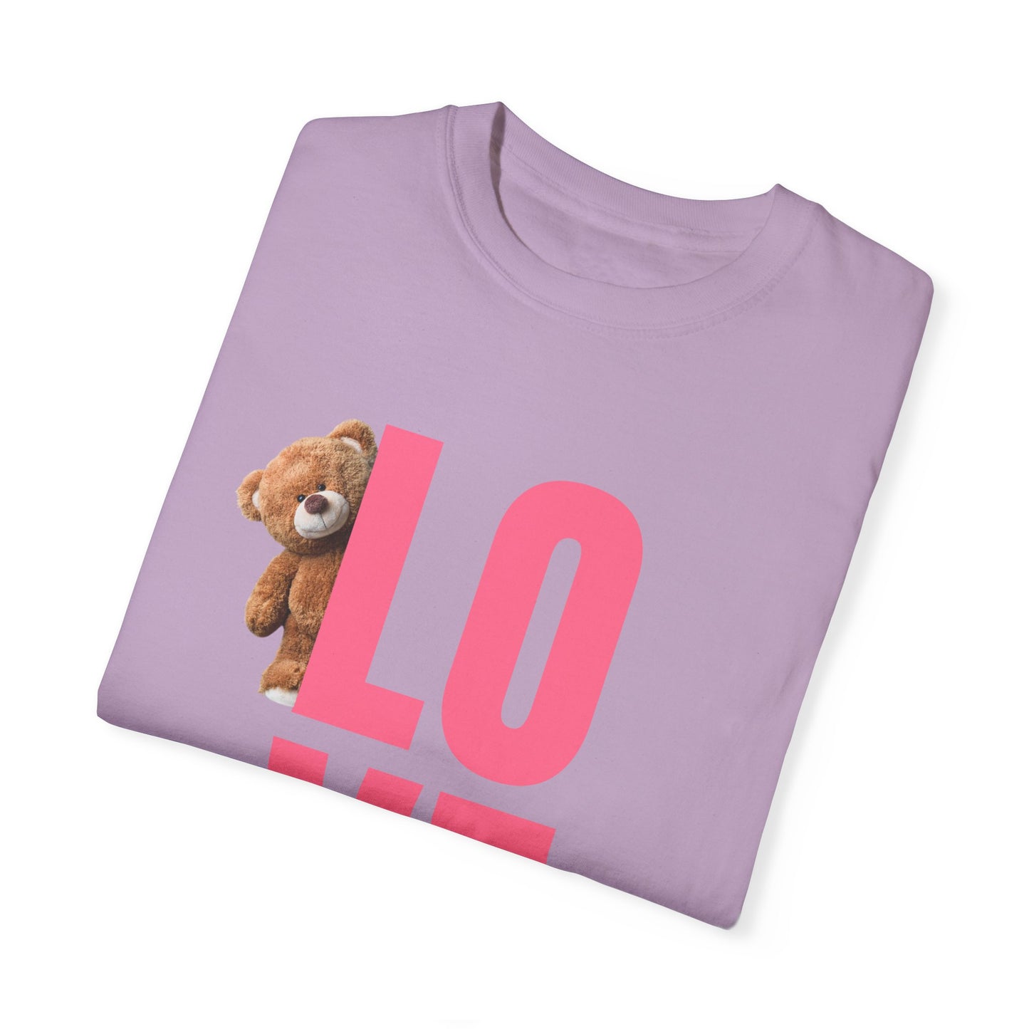 LOVE Bear Unisex Garment-Dyed T-shirt