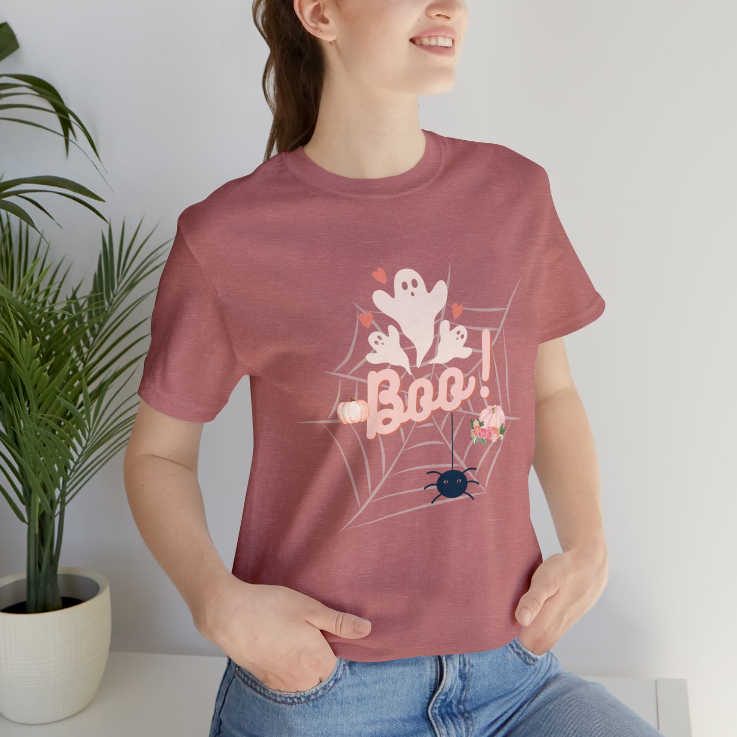 Boo Spider Jersey Short Sleeve Tee