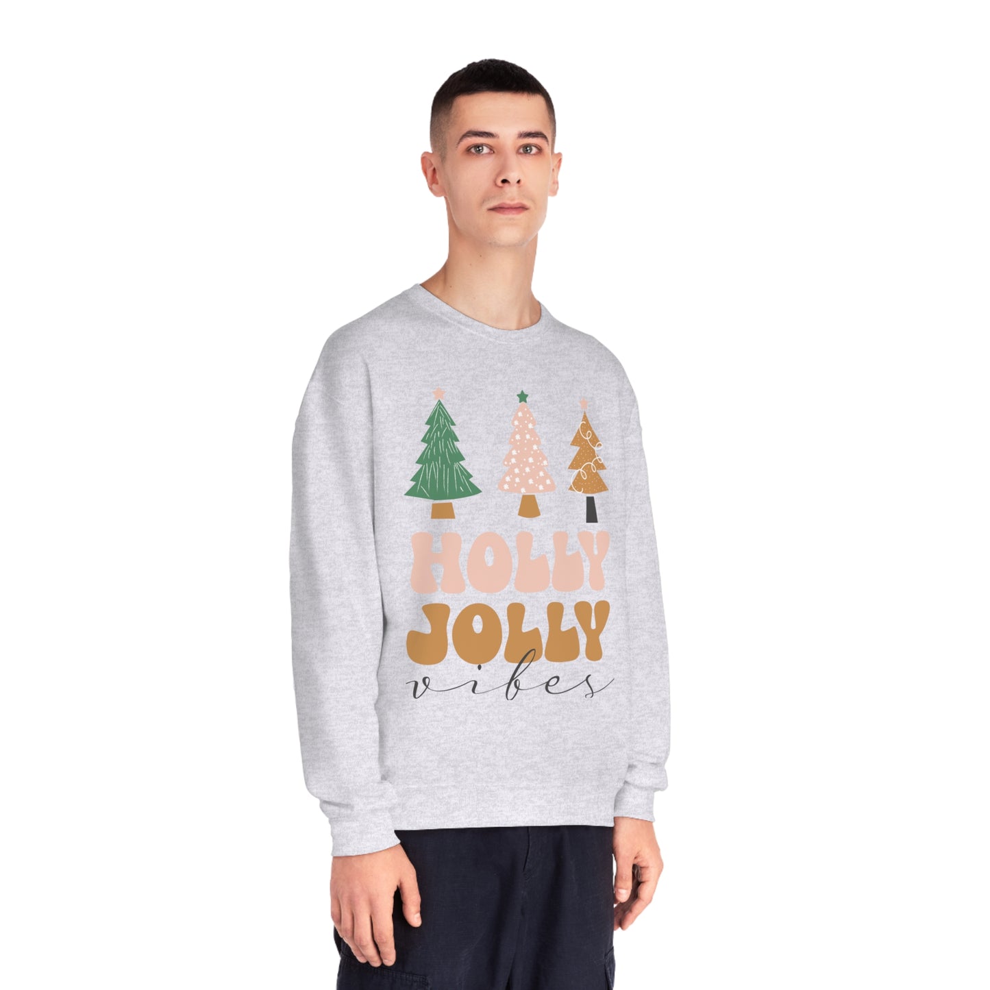 Holly Jolly Vibes NuBlend® Crewneck Sweatshirt