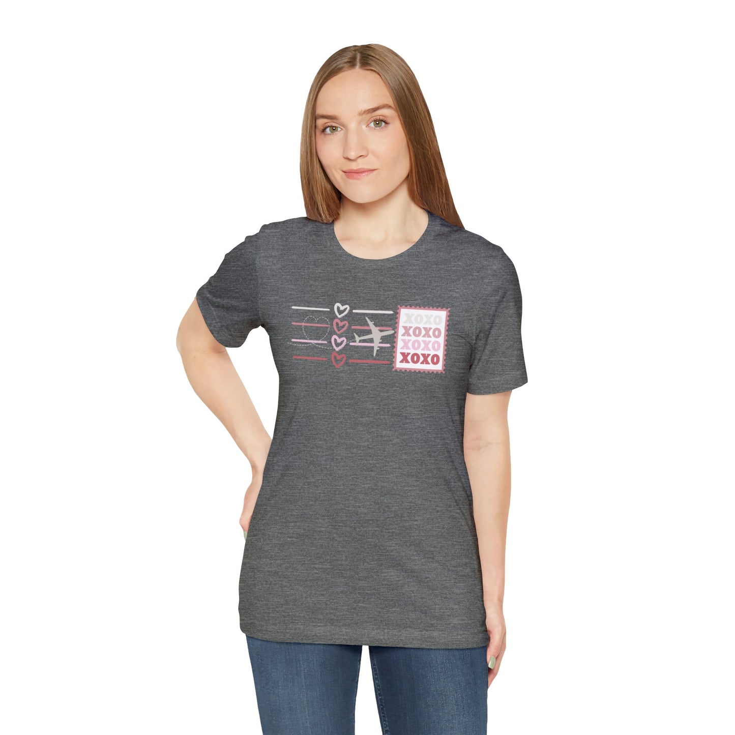 XOXO Traveler Unisex Jersey Short Sleeve Tee