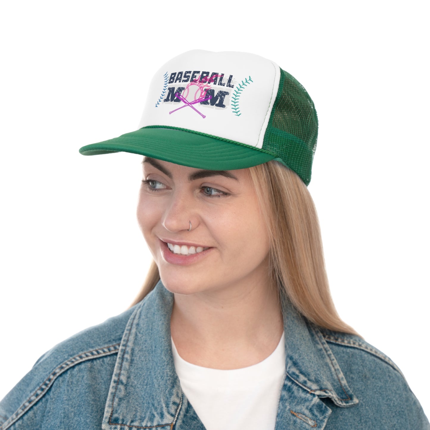 Baseball Mom Trucker Caps