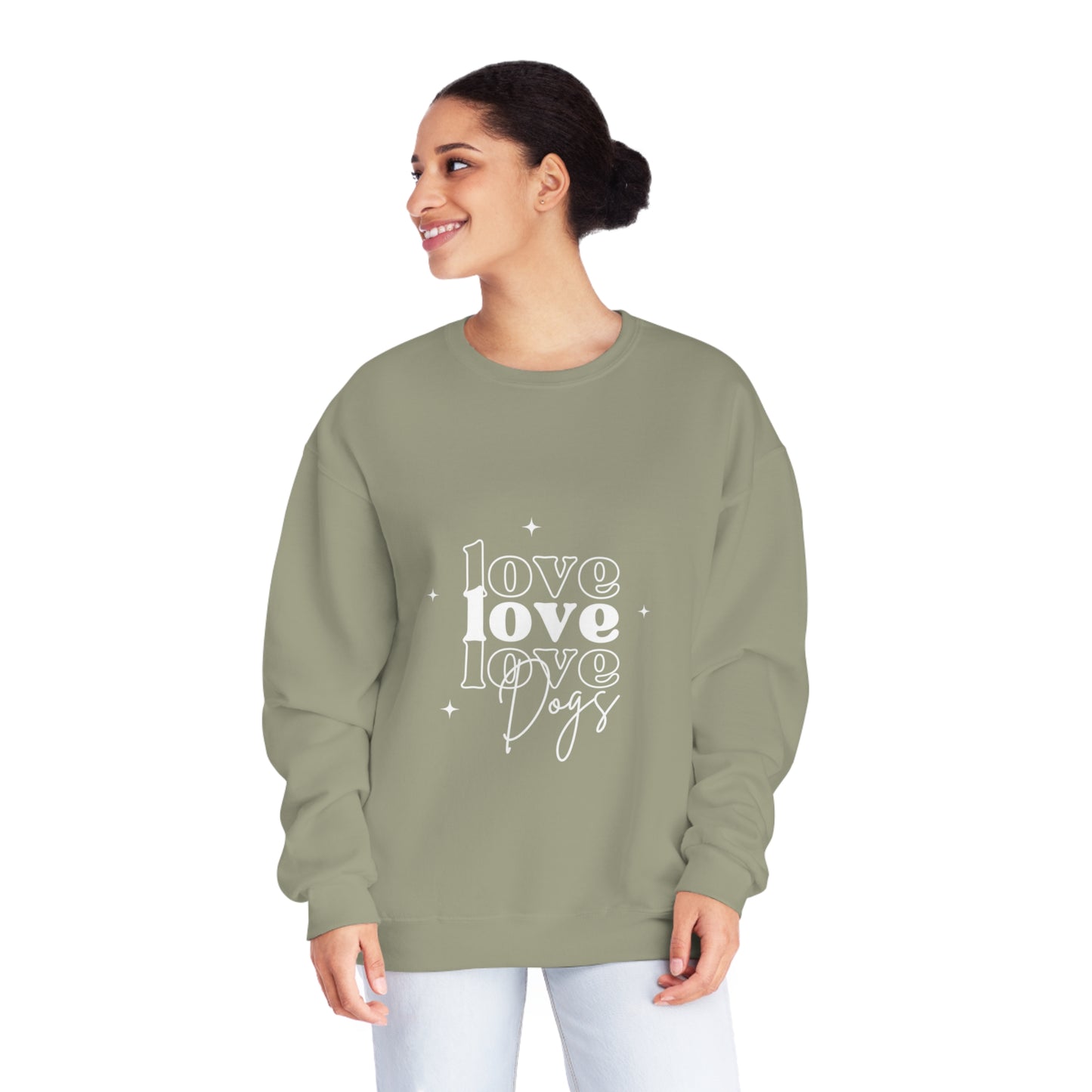 Love Love Love Dogs Unisex NuBlend® Crewneck Sweatshirt