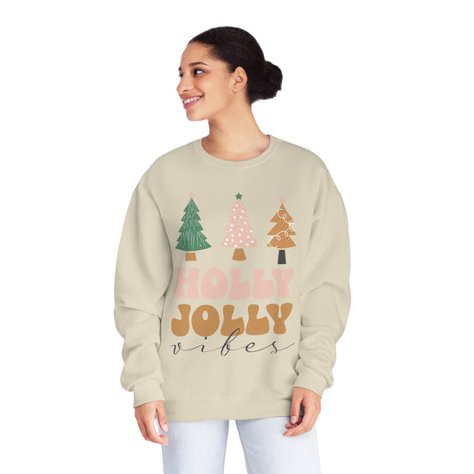 Holly Jolly Vibes NuBlend® Crewneck Sweatshirt