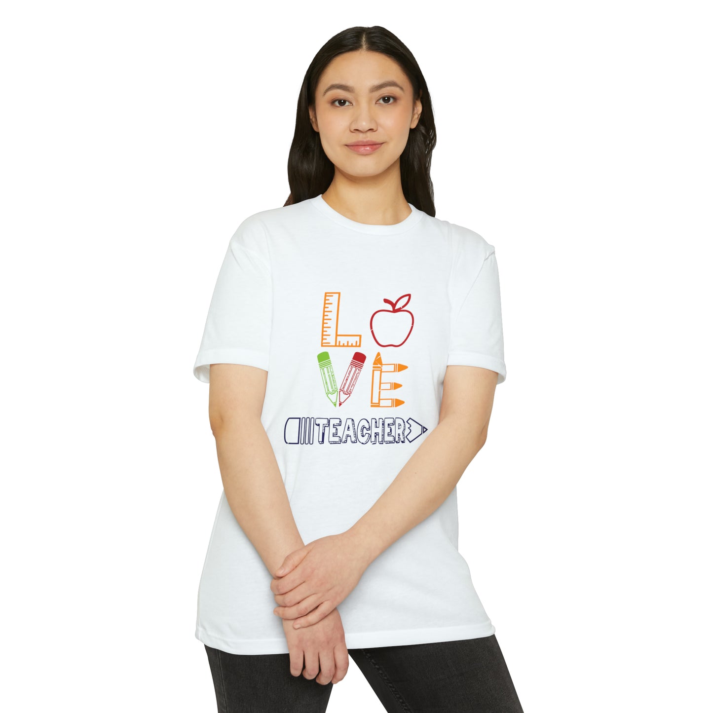 LOVE teacher Jersey T-shirt