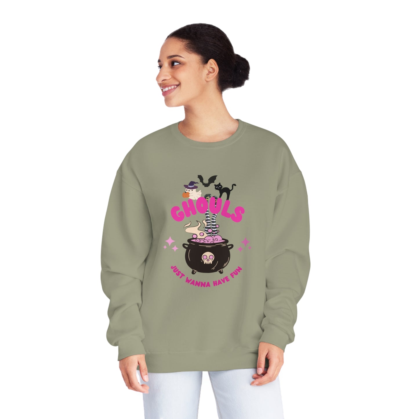 Ghouls Just Want to Have Fun NuBlend® Crewneck Sweatshirt