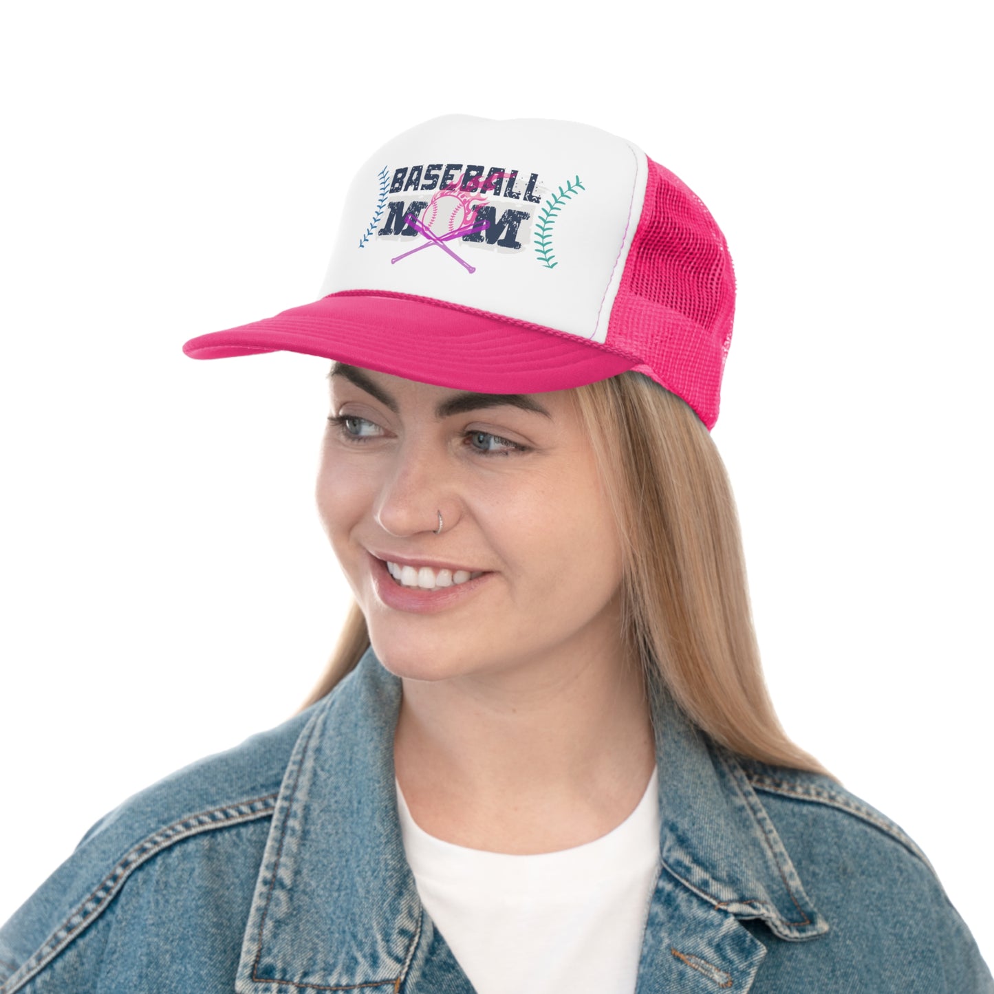 Baseball Mom Trucker Caps