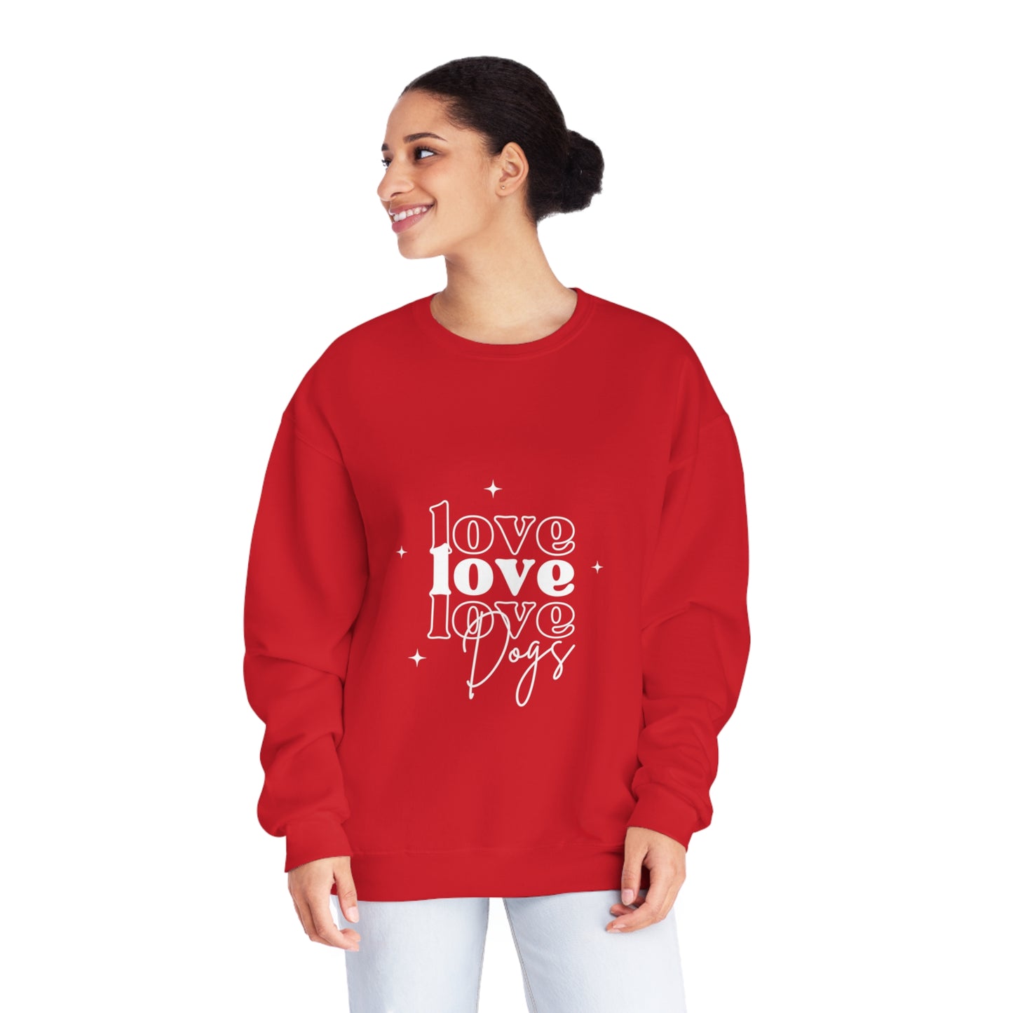 Love Love Love Dogs Unisex NuBlend® Crewneck Sweatshirt