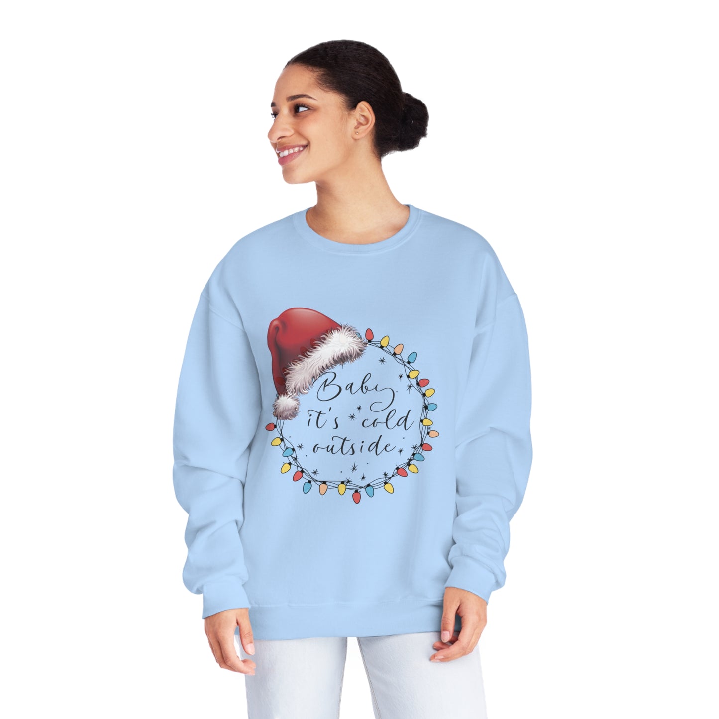 Baby its cold outside NuBlend® Crewneck Sweatshirt