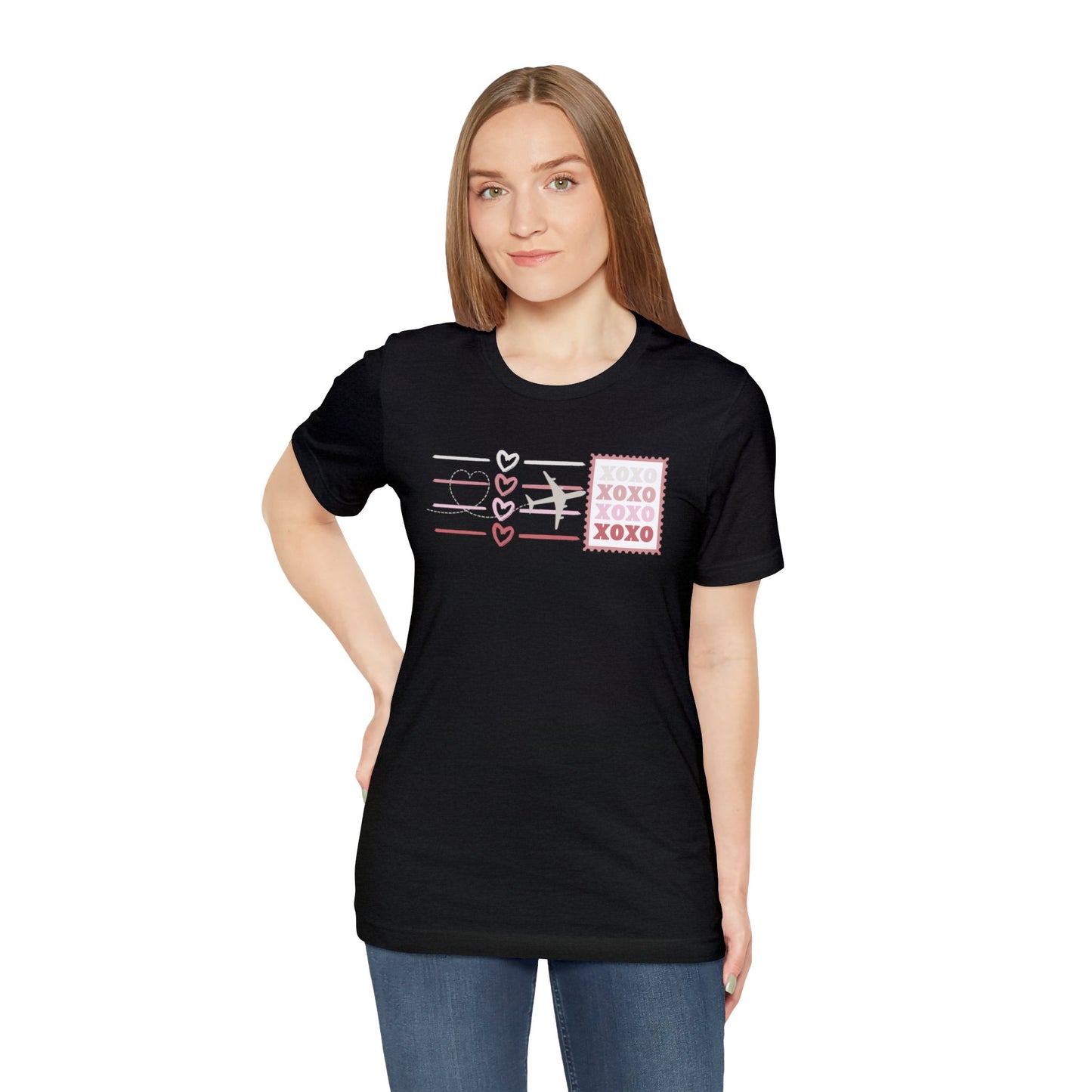 XOXO Traveler Unisex Jersey Short Sleeve Tee