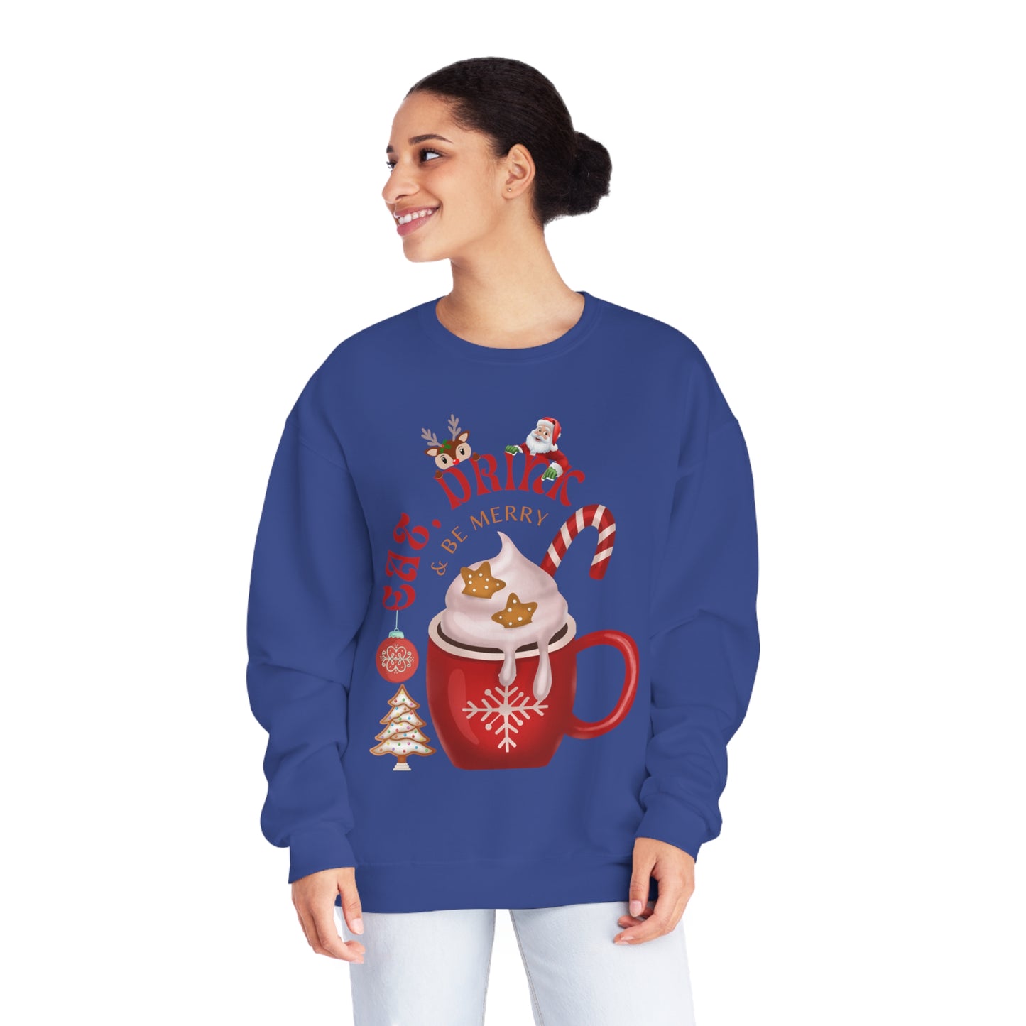 eat drink & be merry NuBlend® Crewneck Sweatshirt