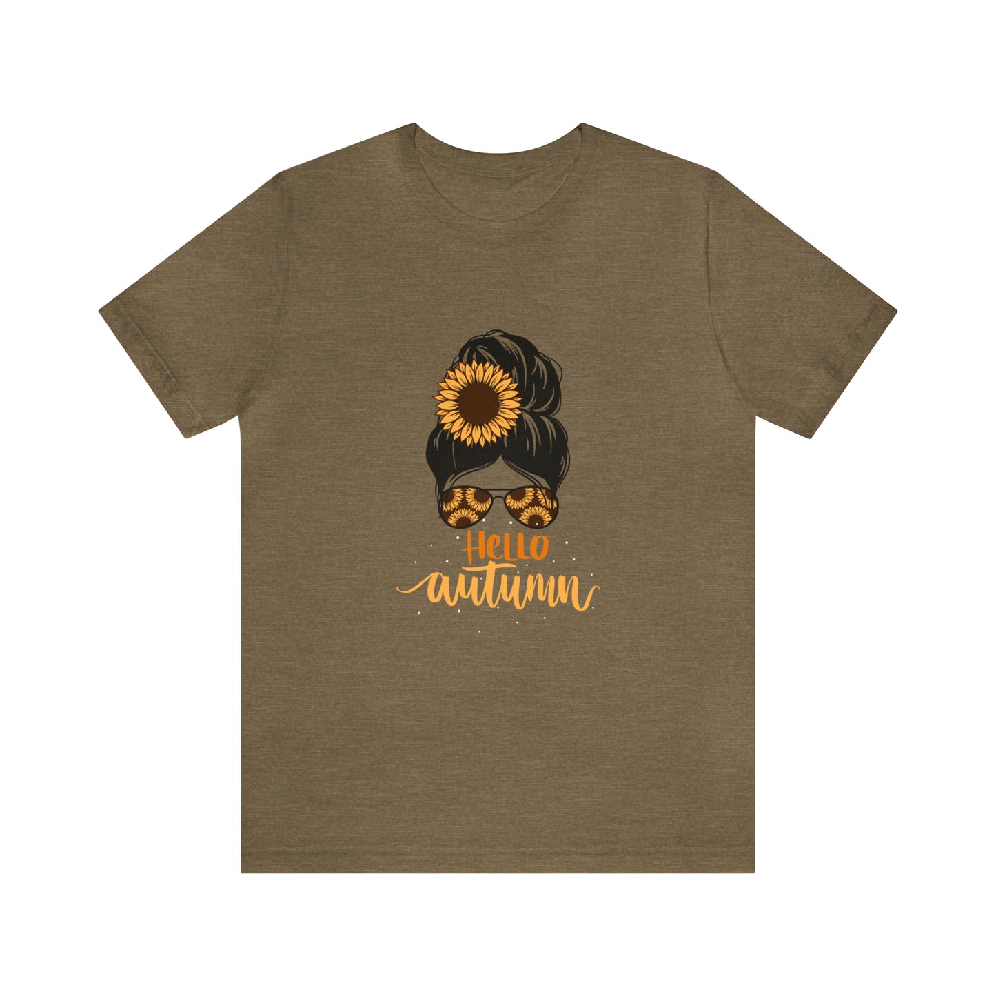 Hello Autumn Jersey Short Sleeve Tee