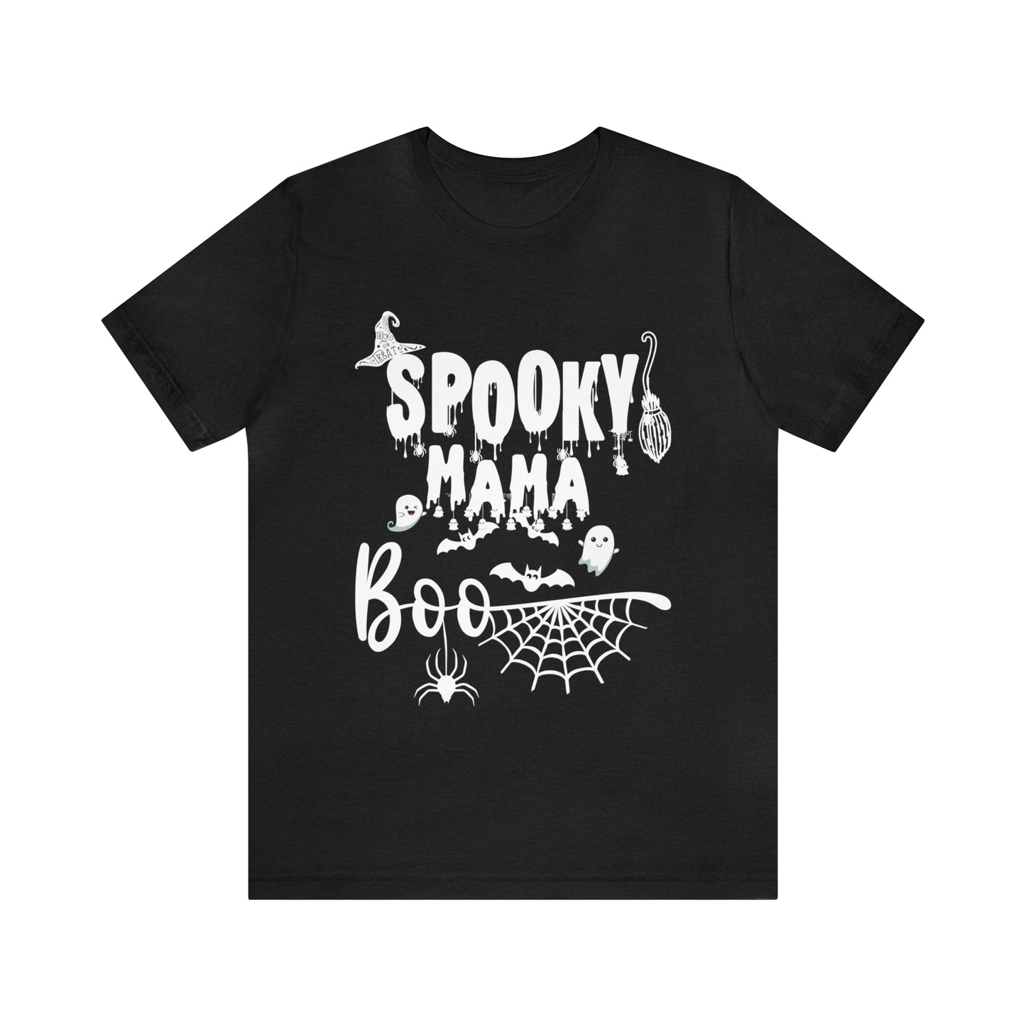 Spooky Mama Jersey Short Sleeve Tee