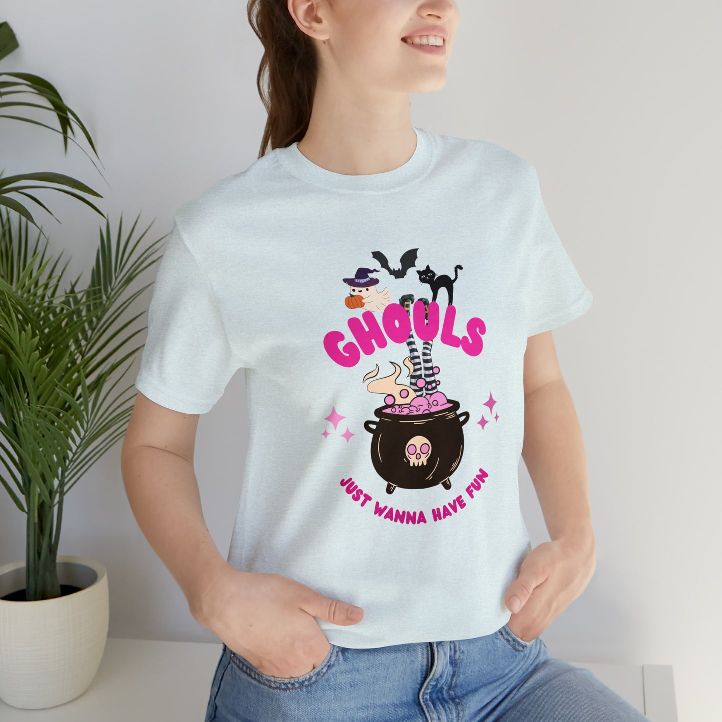 Ghouls just want to have fun Jersey Short Sleeve Tee