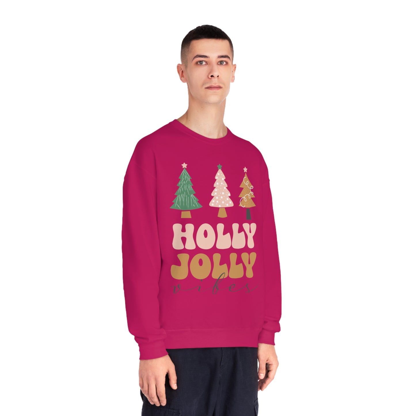 Holly Jolly Vibes NuBlend® Crewneck Sweatshirt