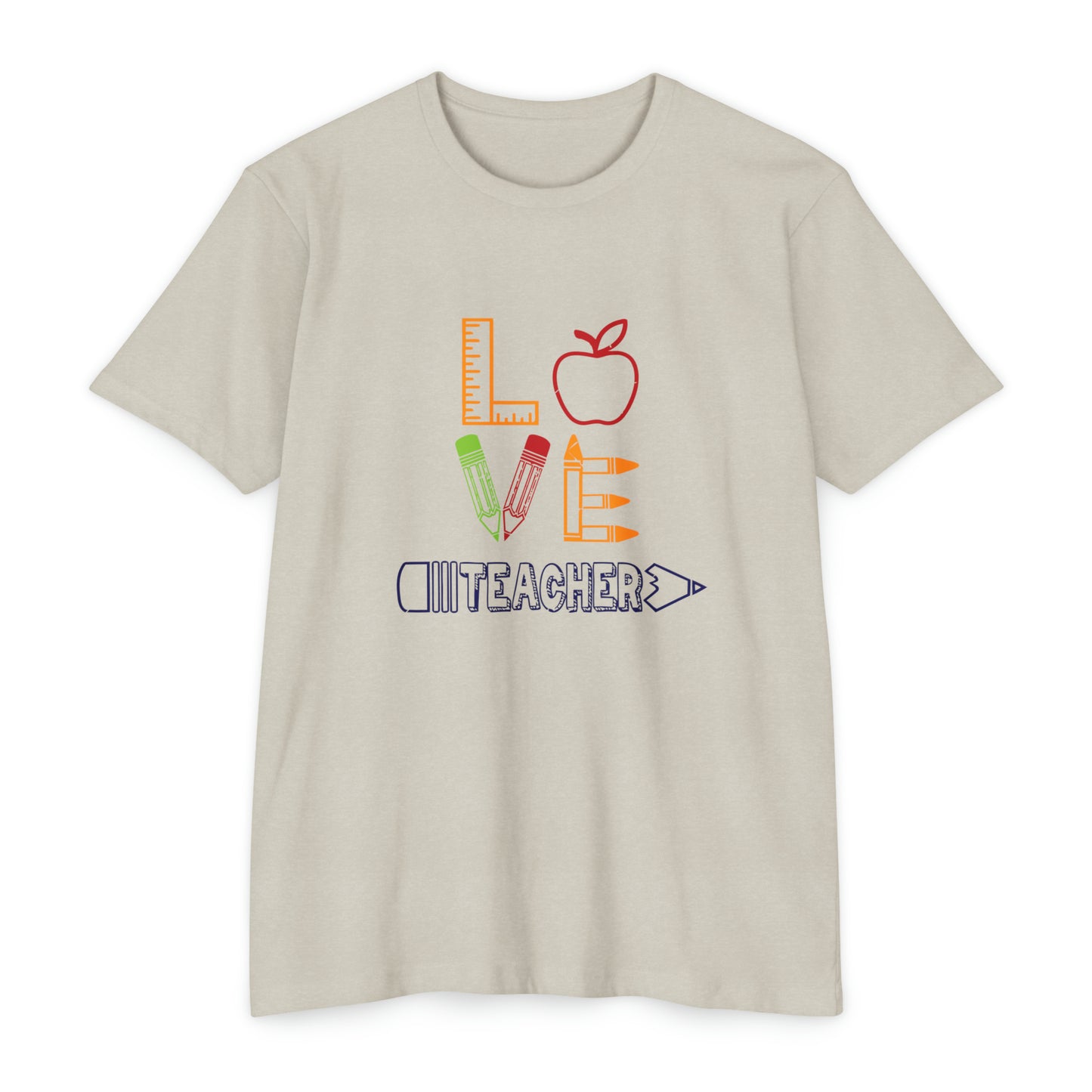 LOVE teacher Jersey T-shirt