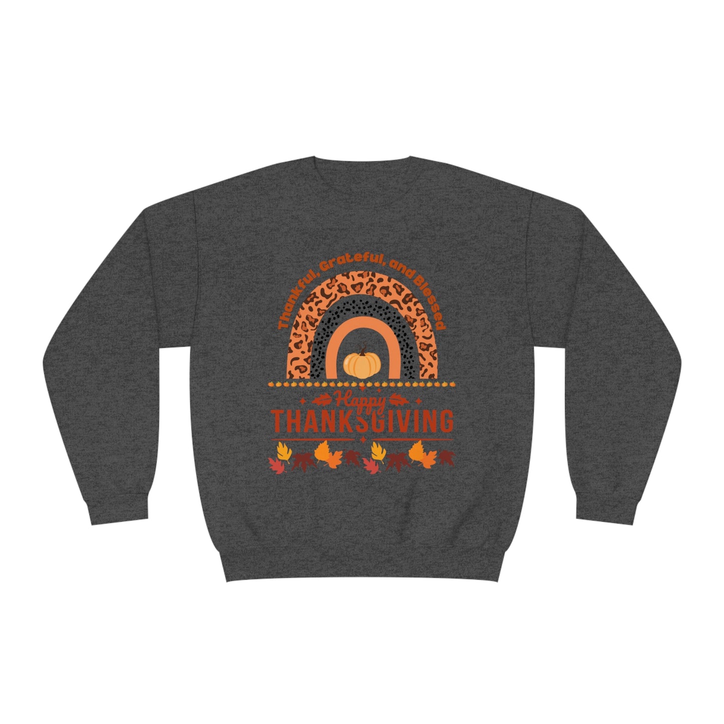 Happy Thanksgiving NuBlend® Crewneck Sweatshirt