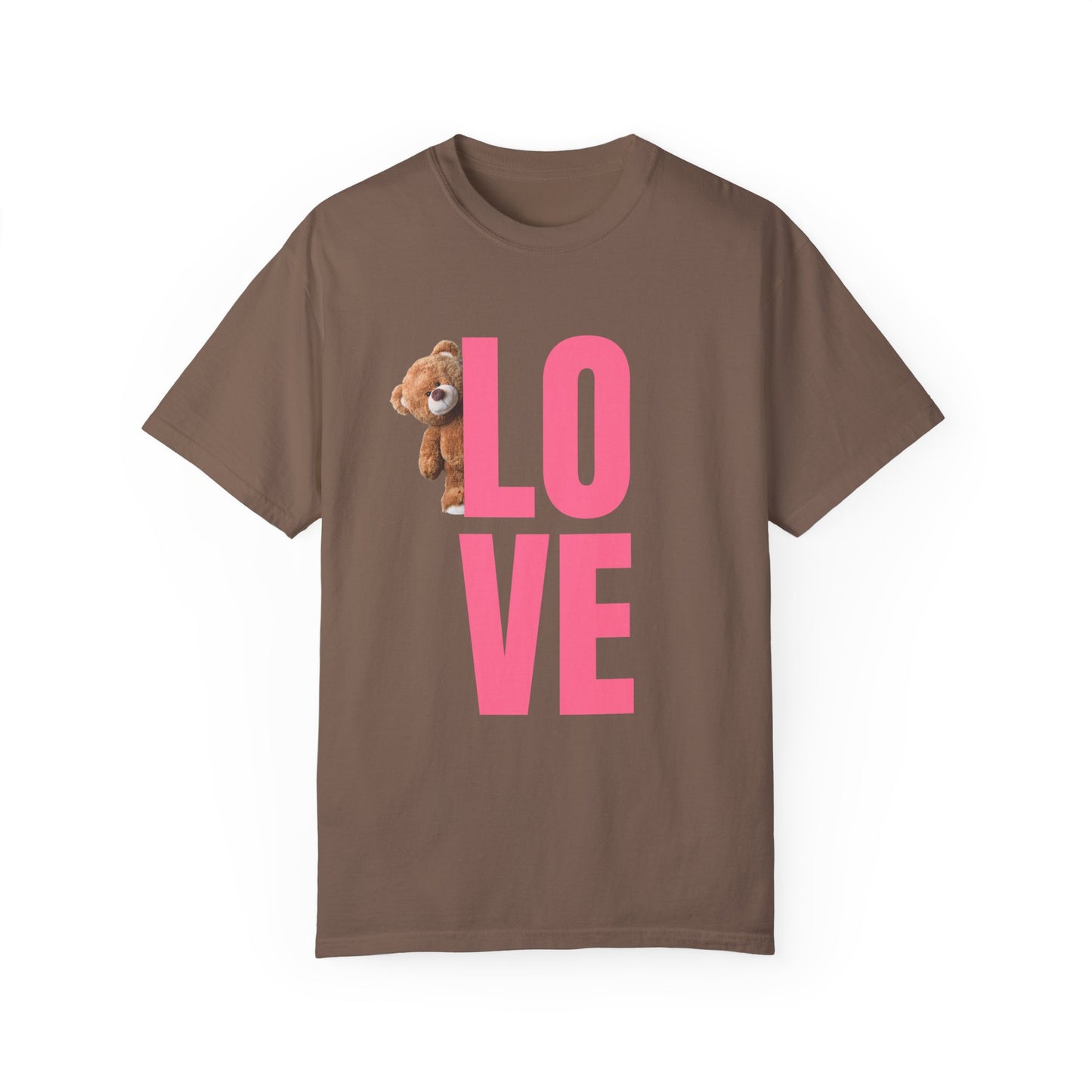 LOVE Bear Unisex Garment-Dyed T-shirt