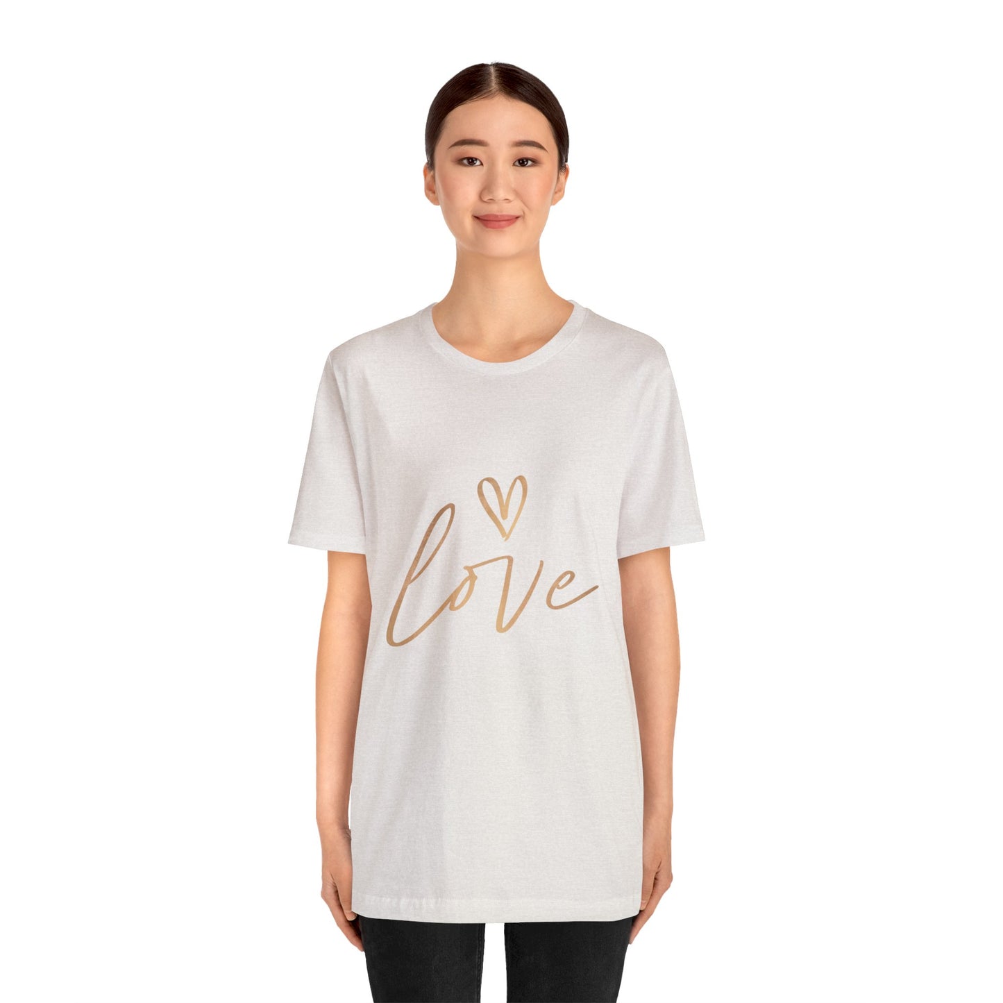 Love GOLD Unisex Jersey Short Sleeve Tee