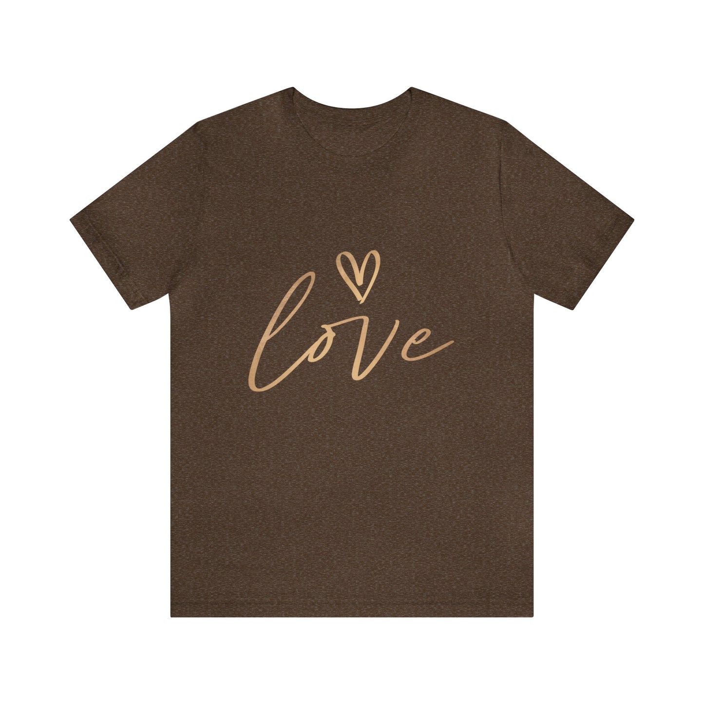 Love GOLD Unisex Jersey Short Sleeve Tee