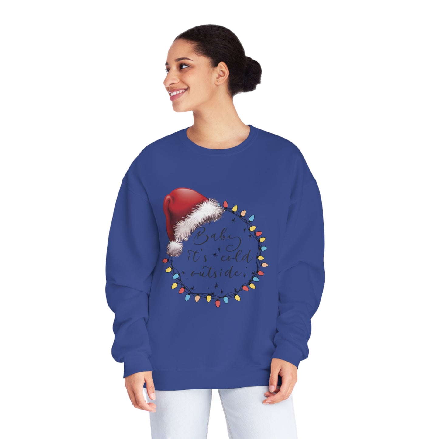 Baby its cold outside NuBlend® Crewneck Sweatshirt