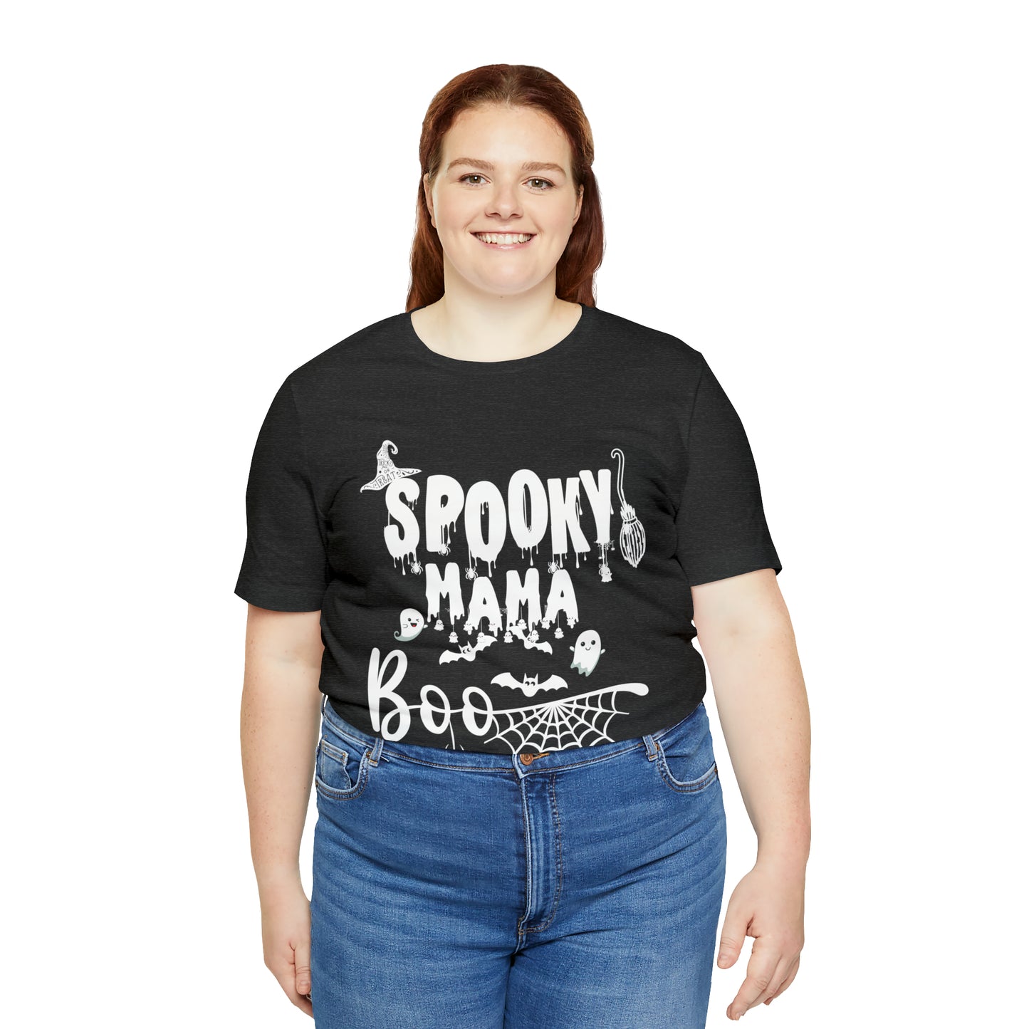 Spooky Mama Jersey Short Sleeve Tee