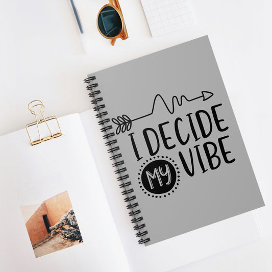 My Vibes Spiral Notebook - Ruled Line