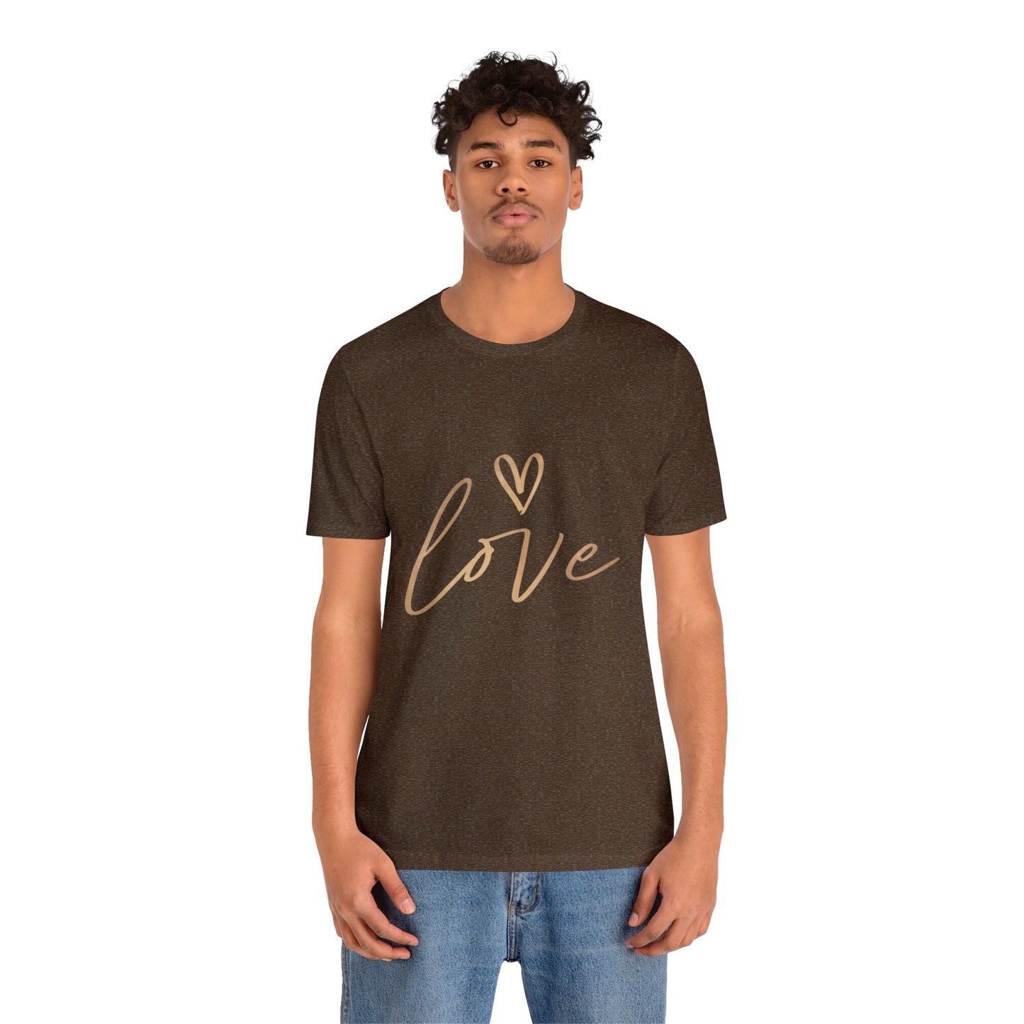 Love GOLD Unisex Jersey Short Sleeve Tee