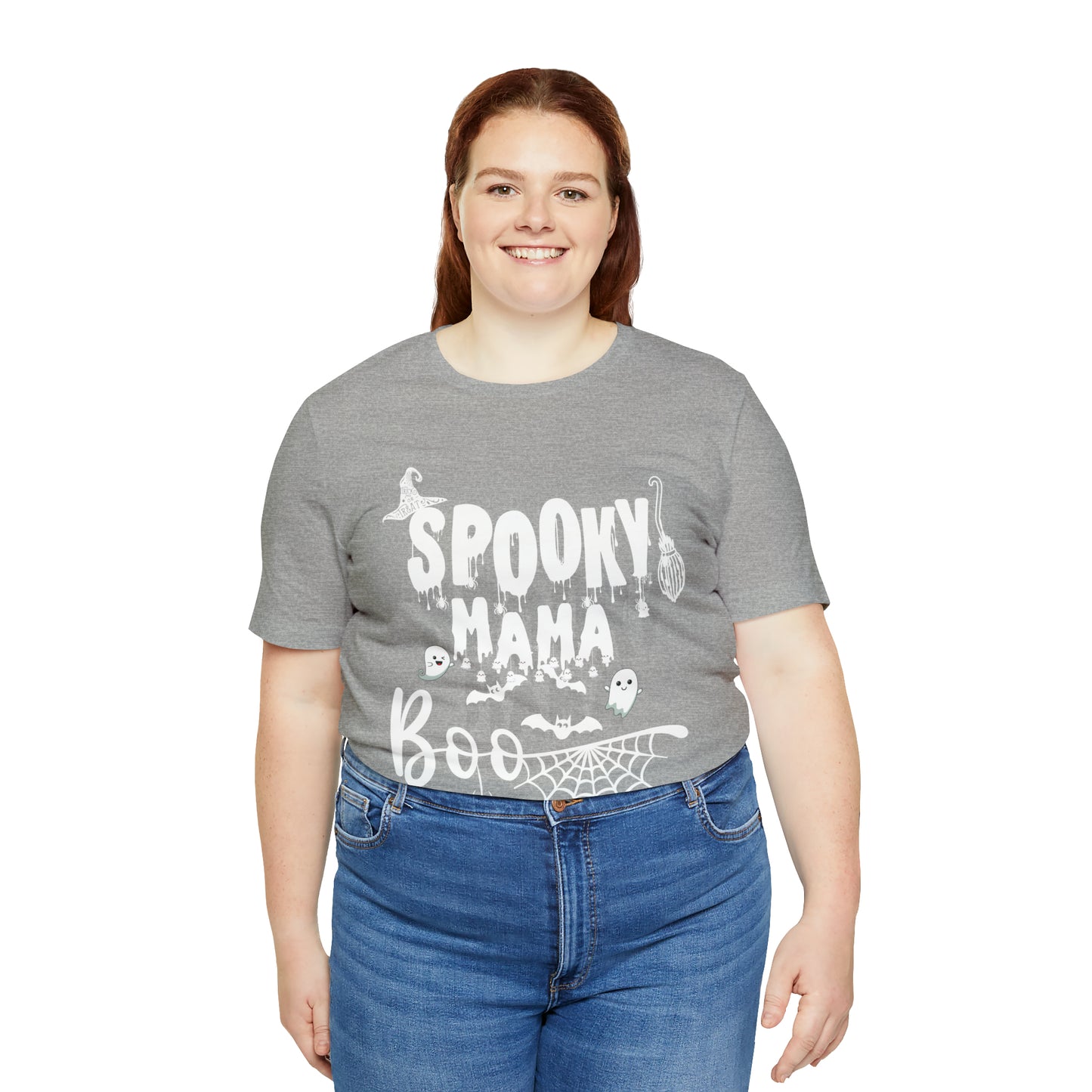 Spooky Mama Jersey Short Sleeve Tee