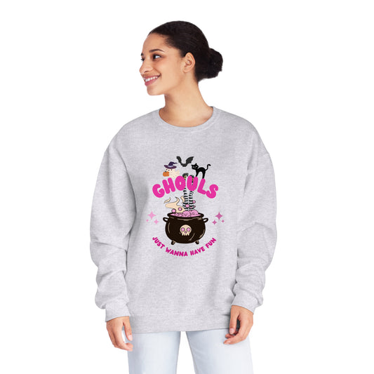 Ghouls Just Want to Have Fun NuBlend® Crewneck Sweatshirt