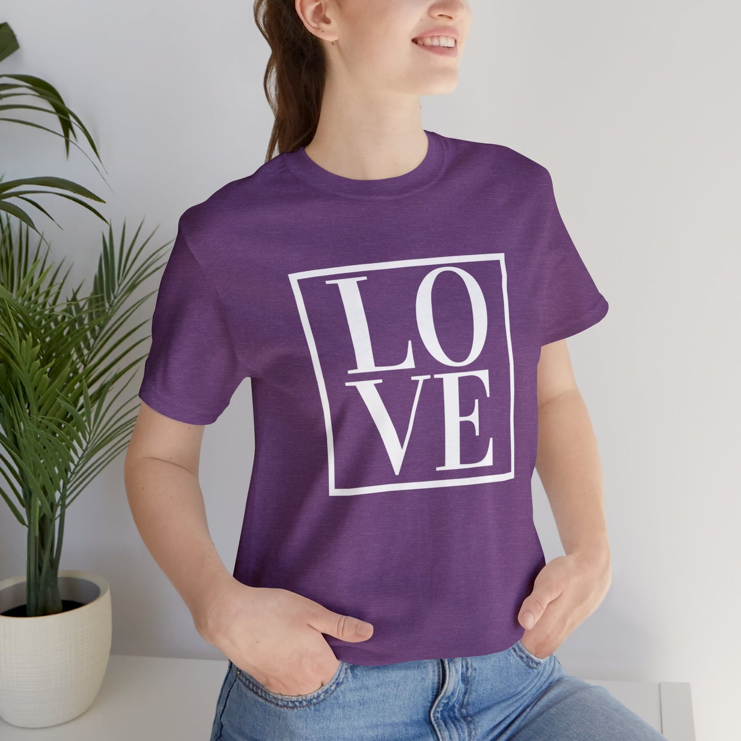 Love Squared Unisex Jersey Short Sleeve Tee