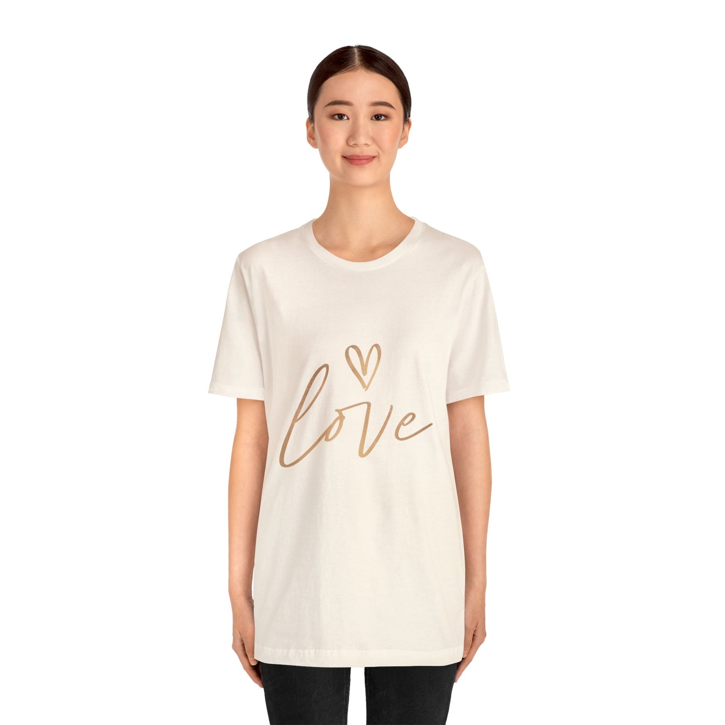 Love GOLD Unisex Jersey Short Sleeve Tee