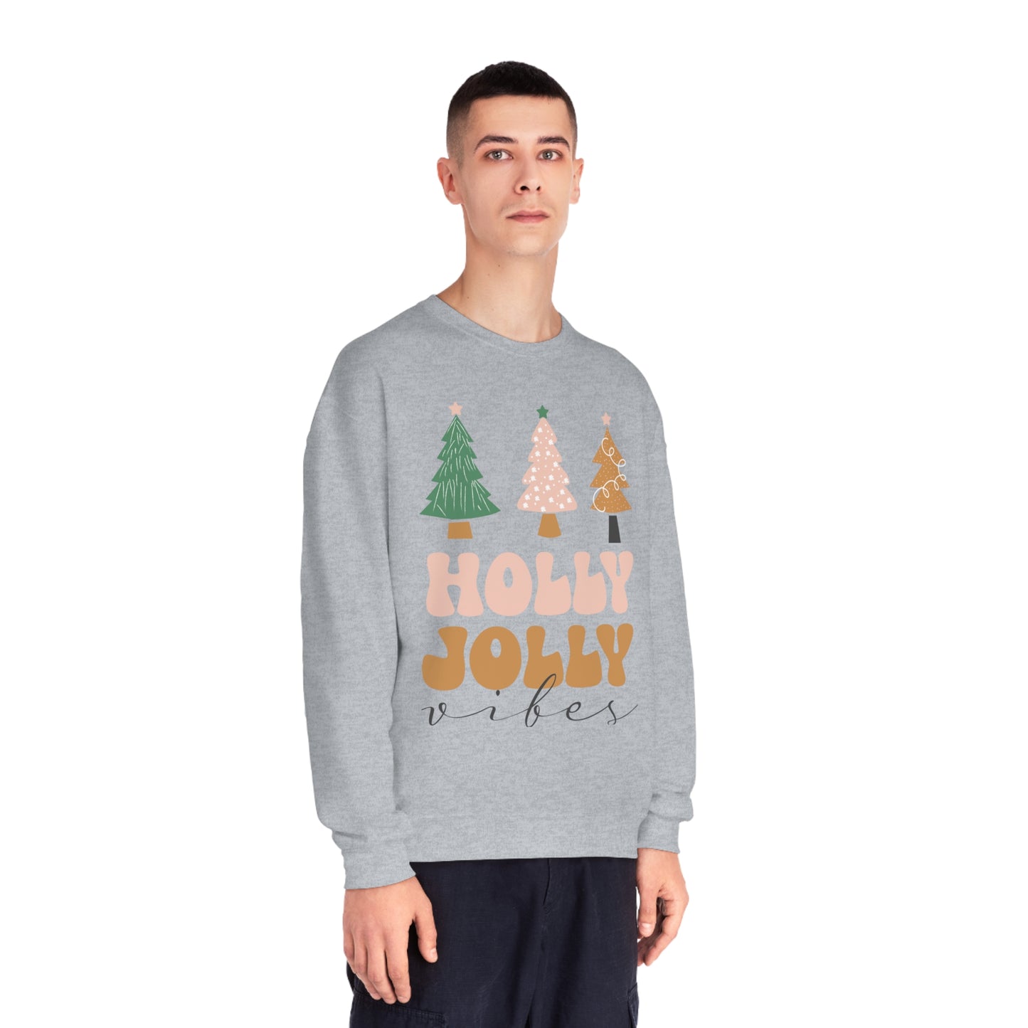 Holly Jolly Vibes NuBlend® Crewneck Sweatshirt