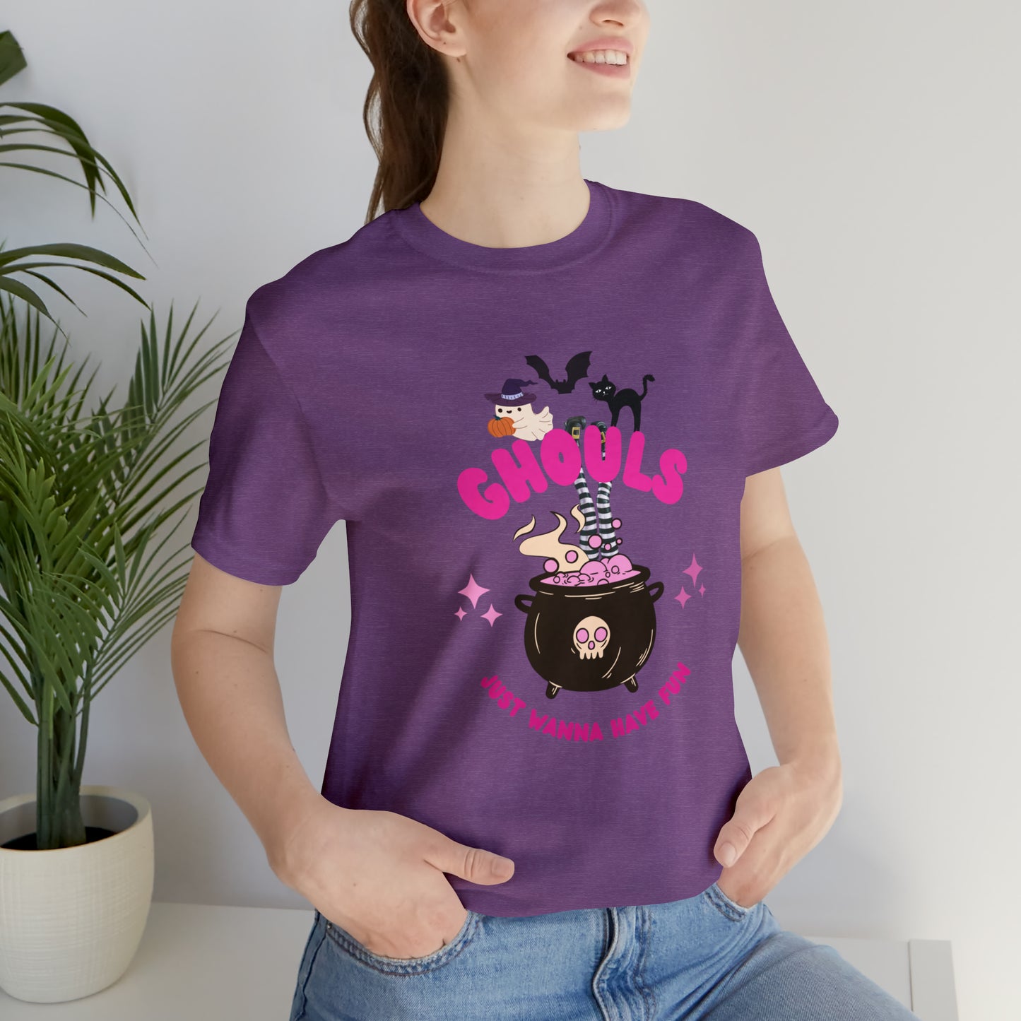 Ghouls just want to have fun Jersey Short Sleeve Tee